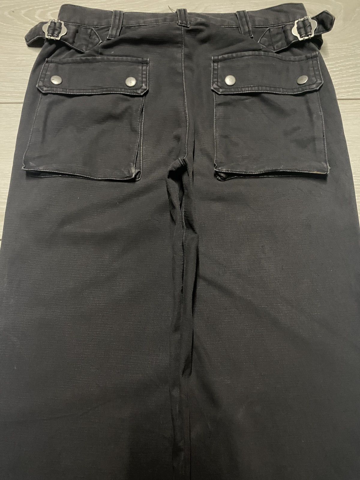 Tultex Vintage Tultex Outdoor Buckle Distressed Denim Enough Baggy Size US 28 / EU 44 - 4 Thumbnail
