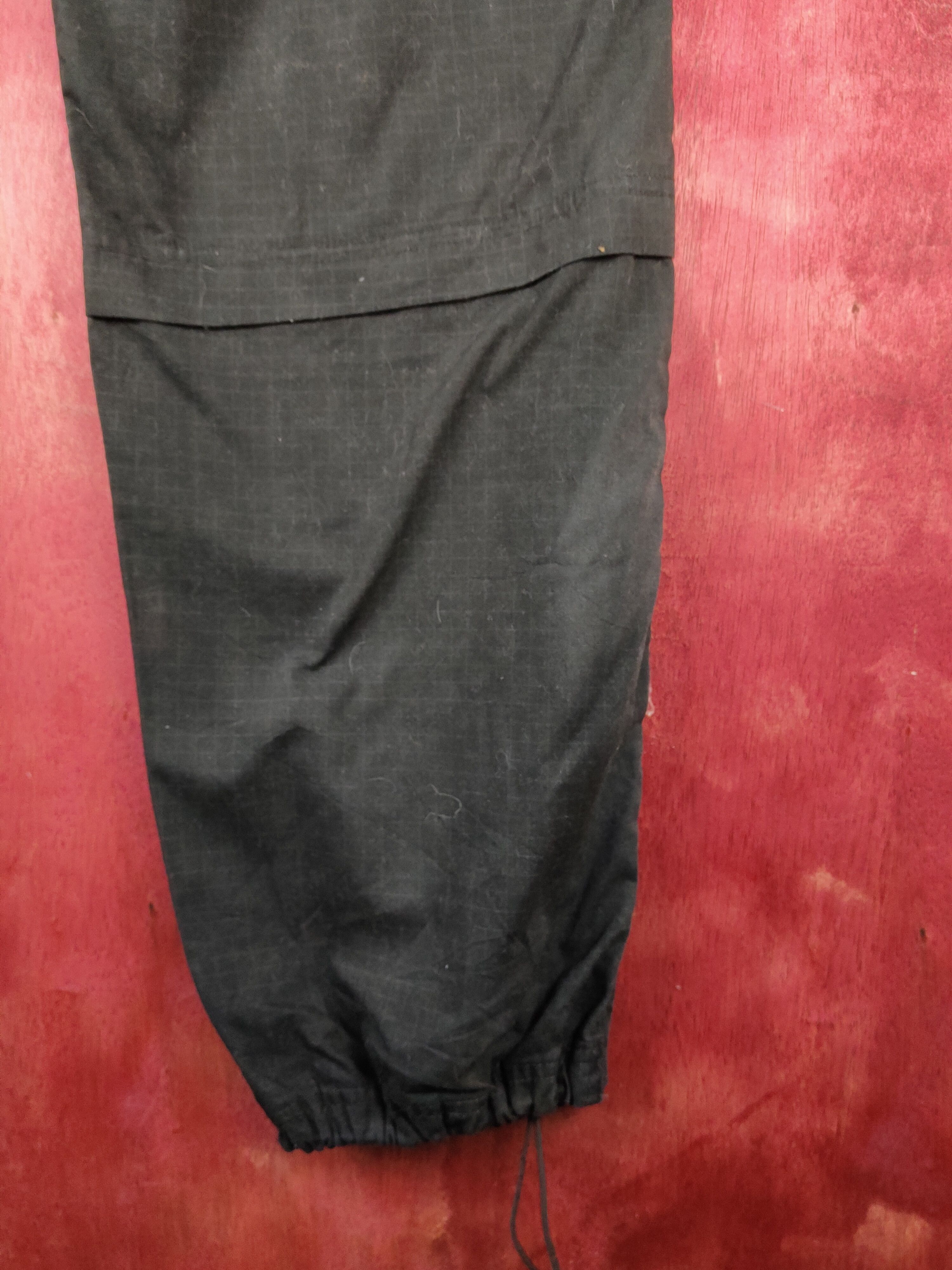 Japanese Brand DL Japan Black Multipocket Tactical Cargo Pants #S2048 Size US 36 / EU 52 - 11 Thumbnail