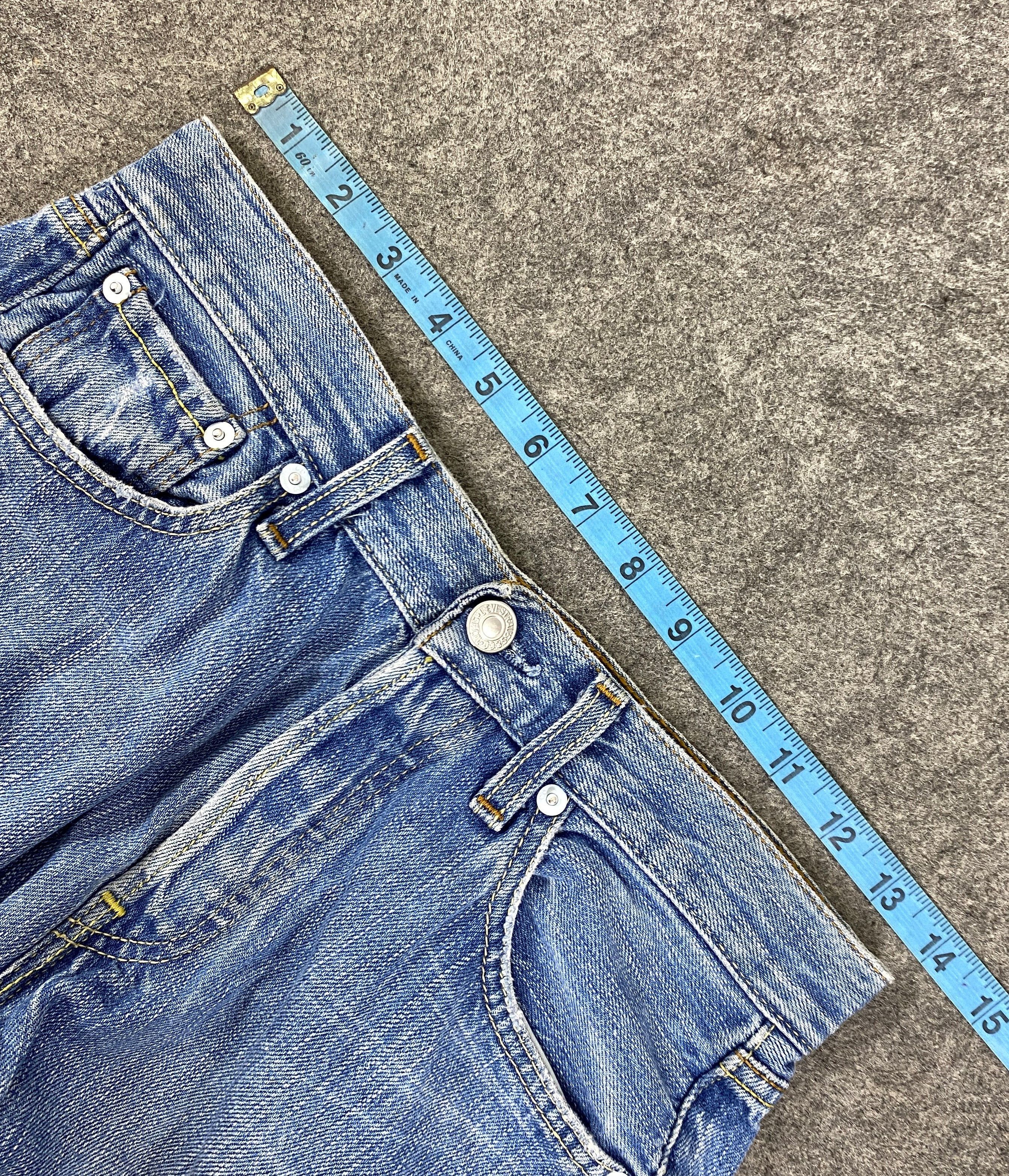 Blue Wash Vintage Levi's 501 Jeans 27x29.5 Denim -JN1104