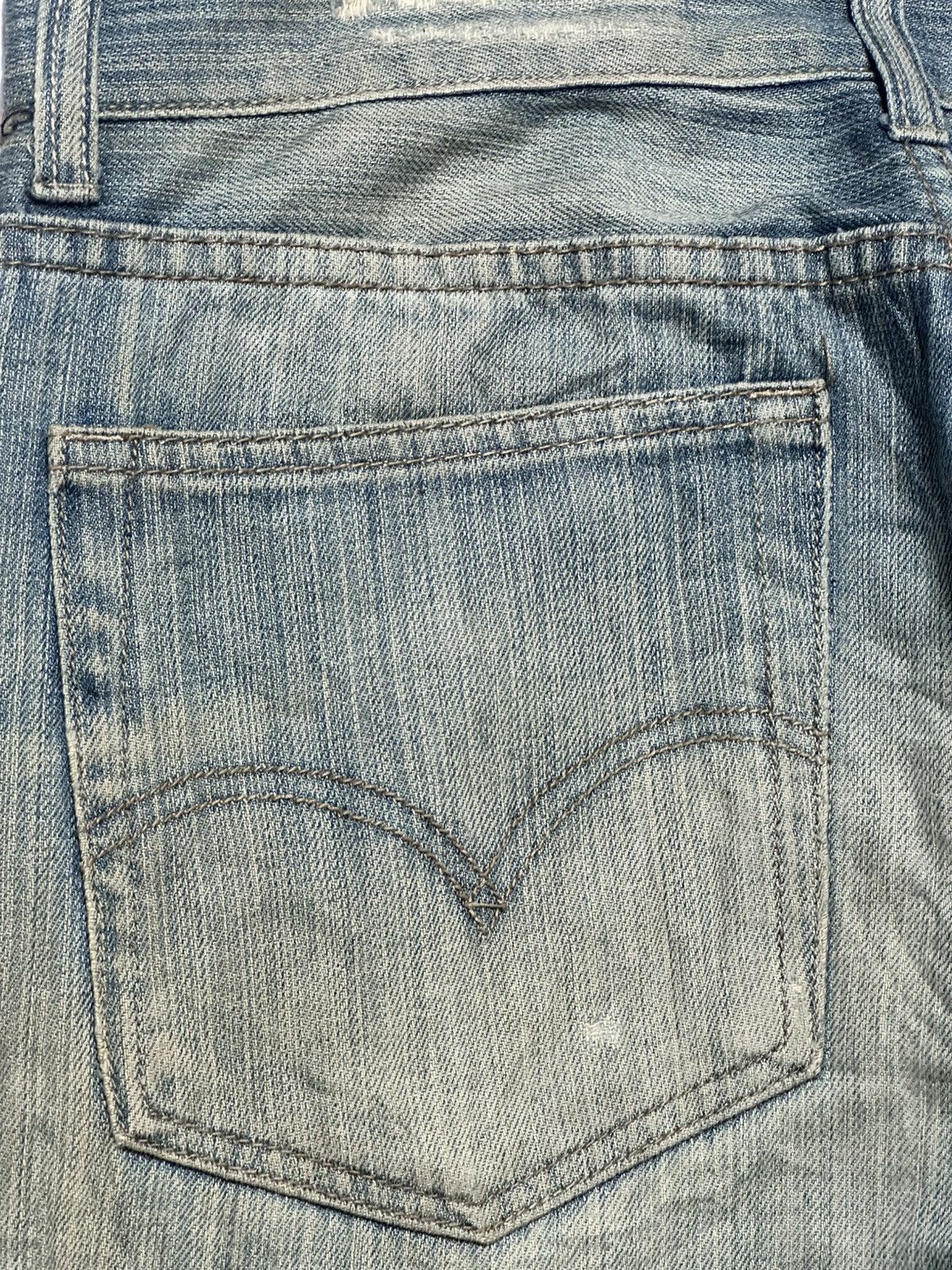 Levi's Levi’s 501 Vintage Distressed Straight Leg Mudwash & Faded Size US 31 - 7 Thumbnail
