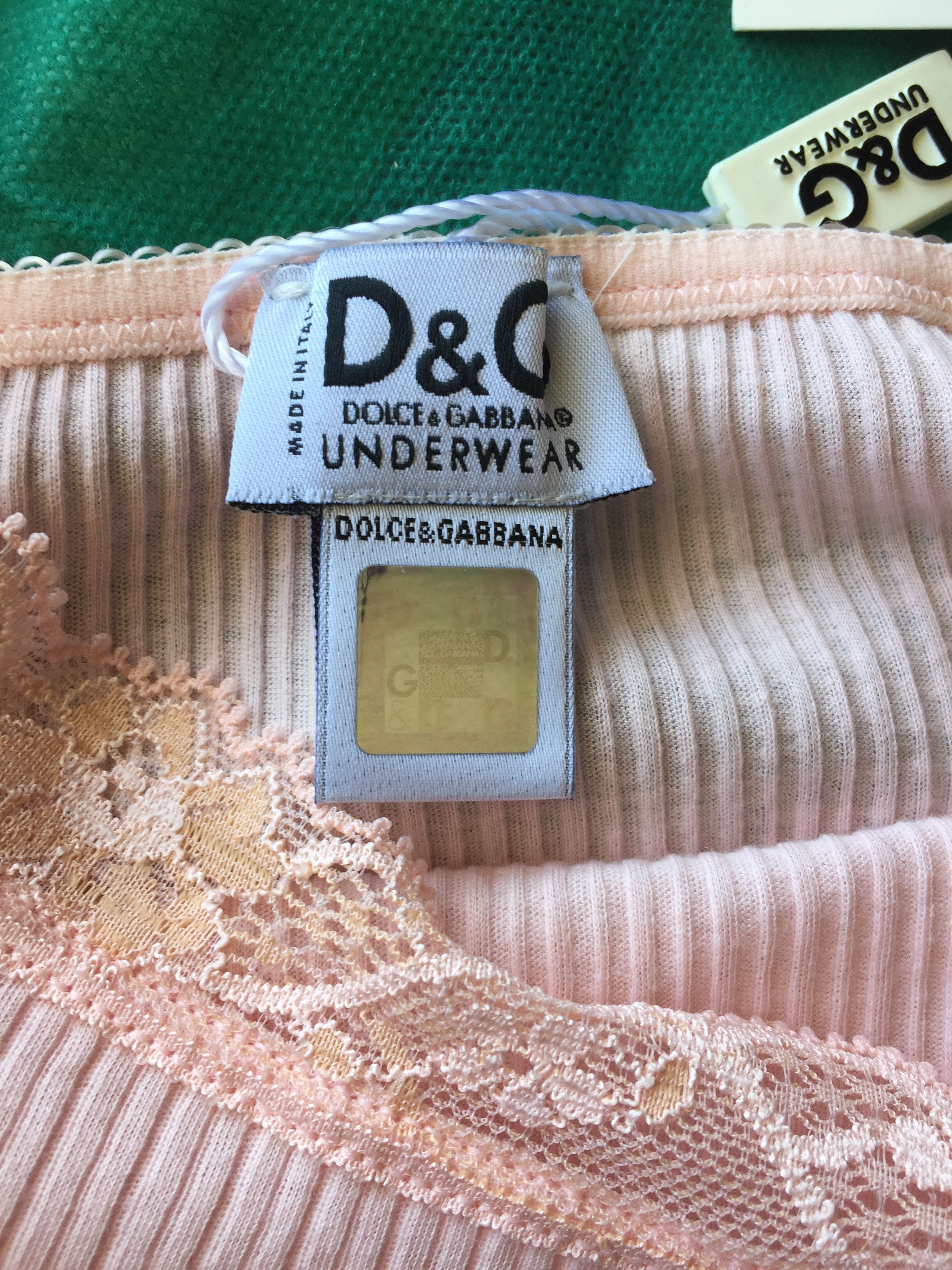 Dolce & Gabbana D&G Pink Cami NWT Y2K Coquette Fruit Embroidered Archival Size M / US 6-8 / IT 42-44 - 4 Thumbnail