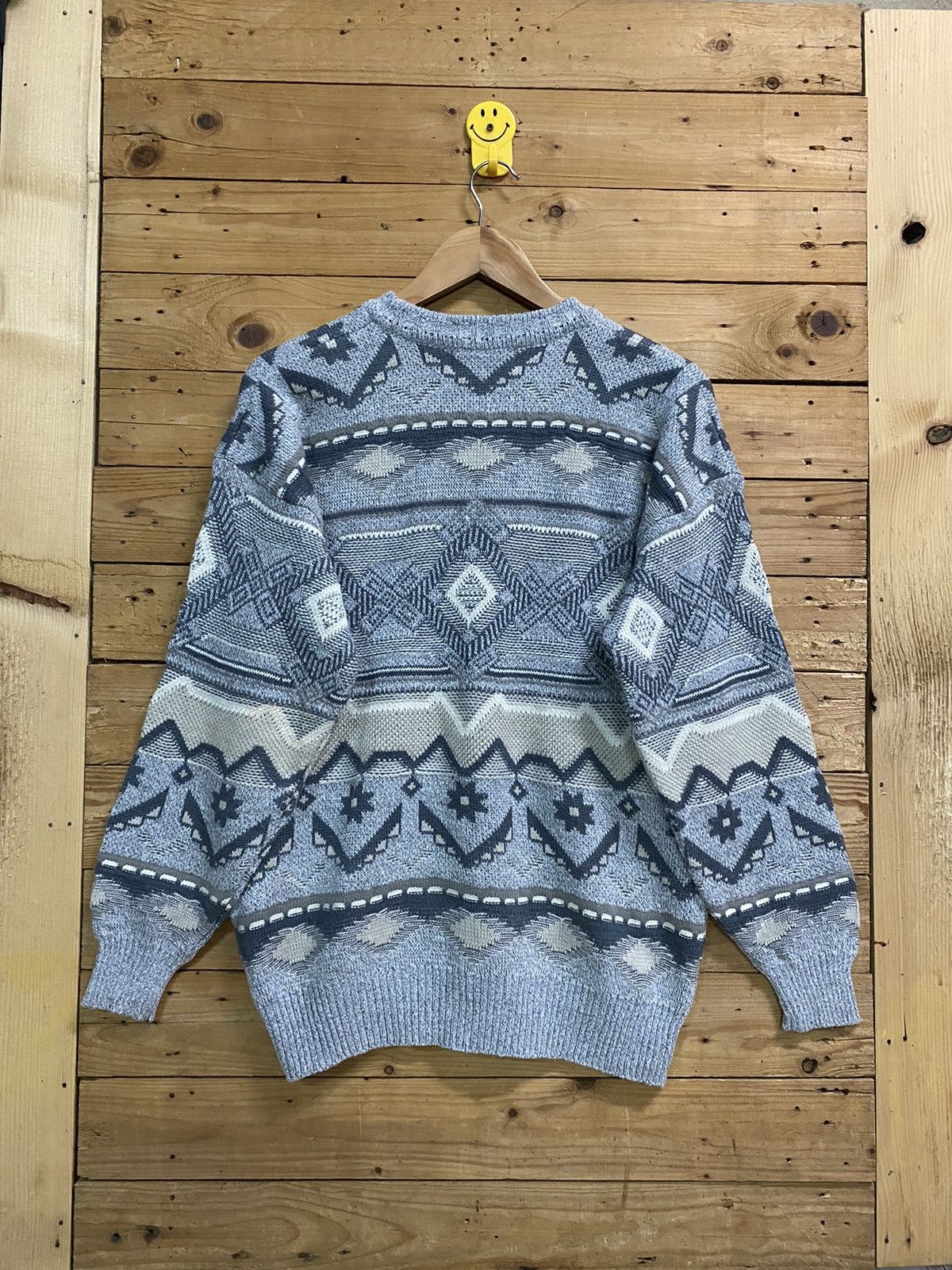Designer Vintage louis pitaud native knitwear Size US M / EU 48-50 / 2 - 2 Thumbnail