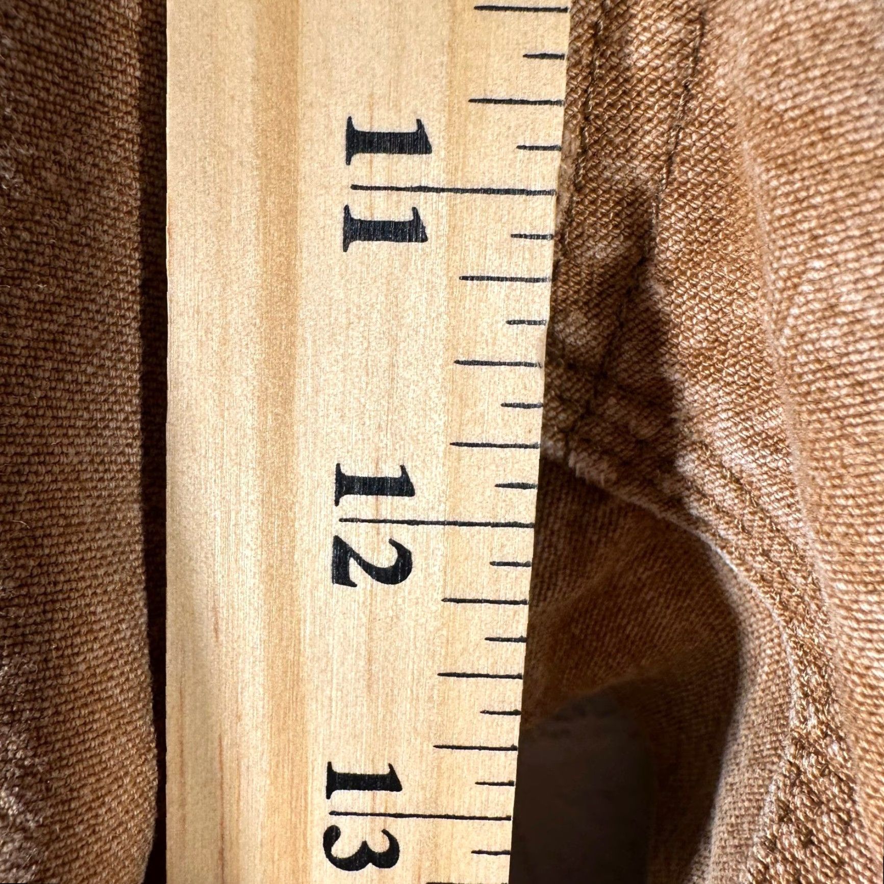 Carhartt VINTAGE Carhartt Mens Double Front Duck Canvas Carpenter Work Pants Brown 36x36 BN3339-M Size US 36 / EU 52 - 4 Thumbnail