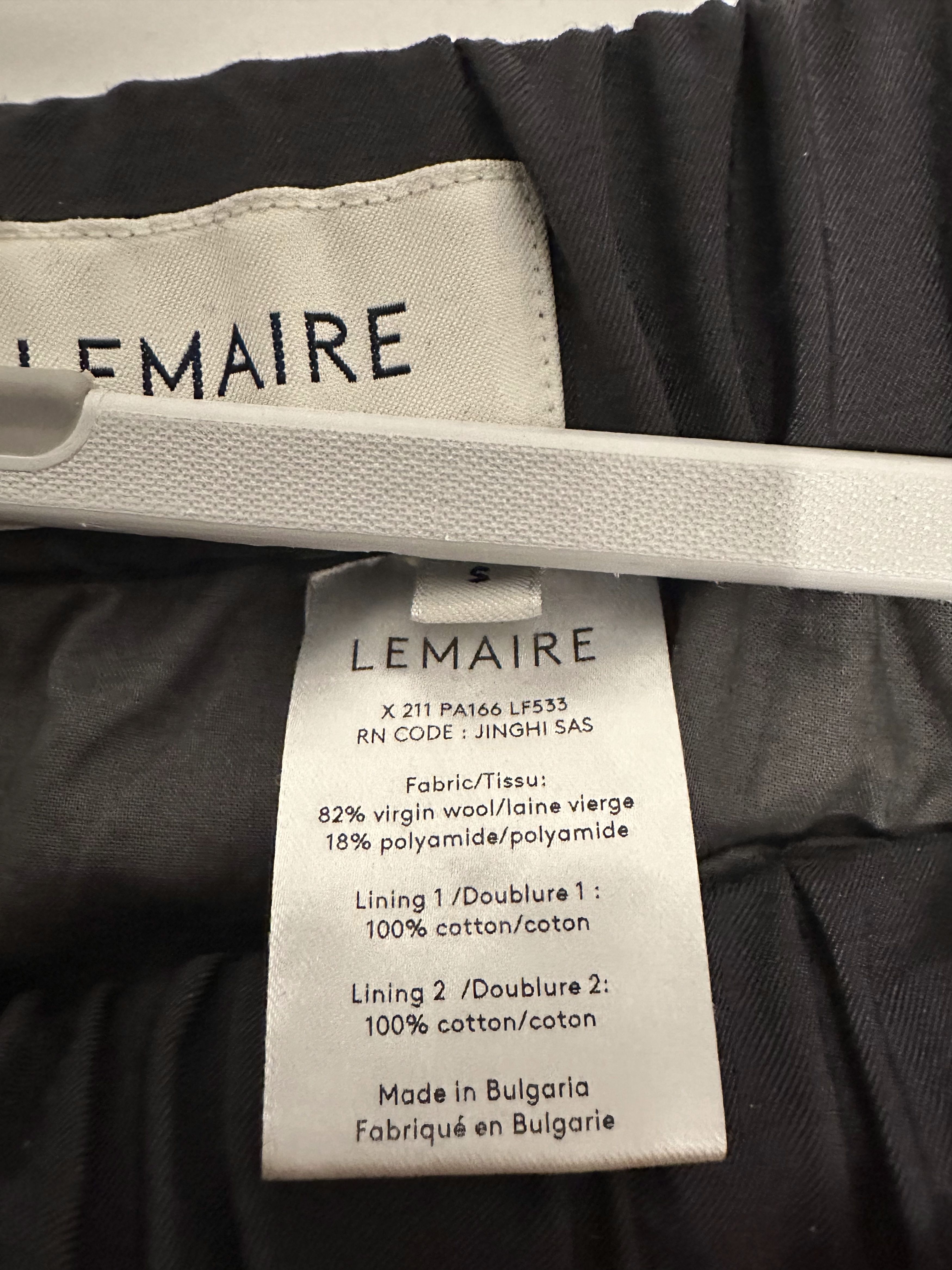 Lemaire Lemaire Grey Elasticated Trousers Size US 30 / EU 46 - 3 Thumbnail