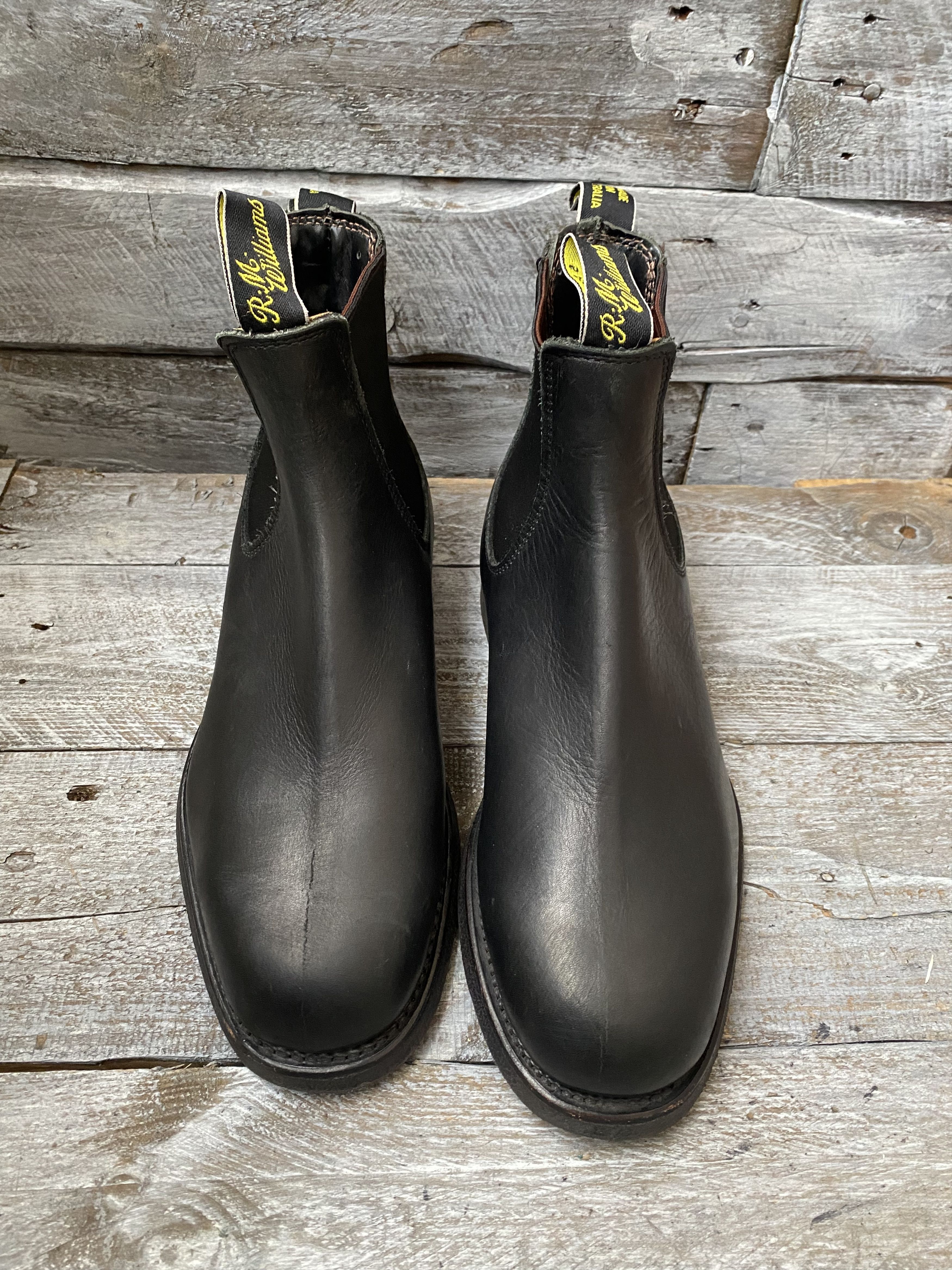 R.M. Williams R.m williams chelsea black leather boots uk 6.5H Size US 6.5 / EU 39-40 - 2 Thumbnail