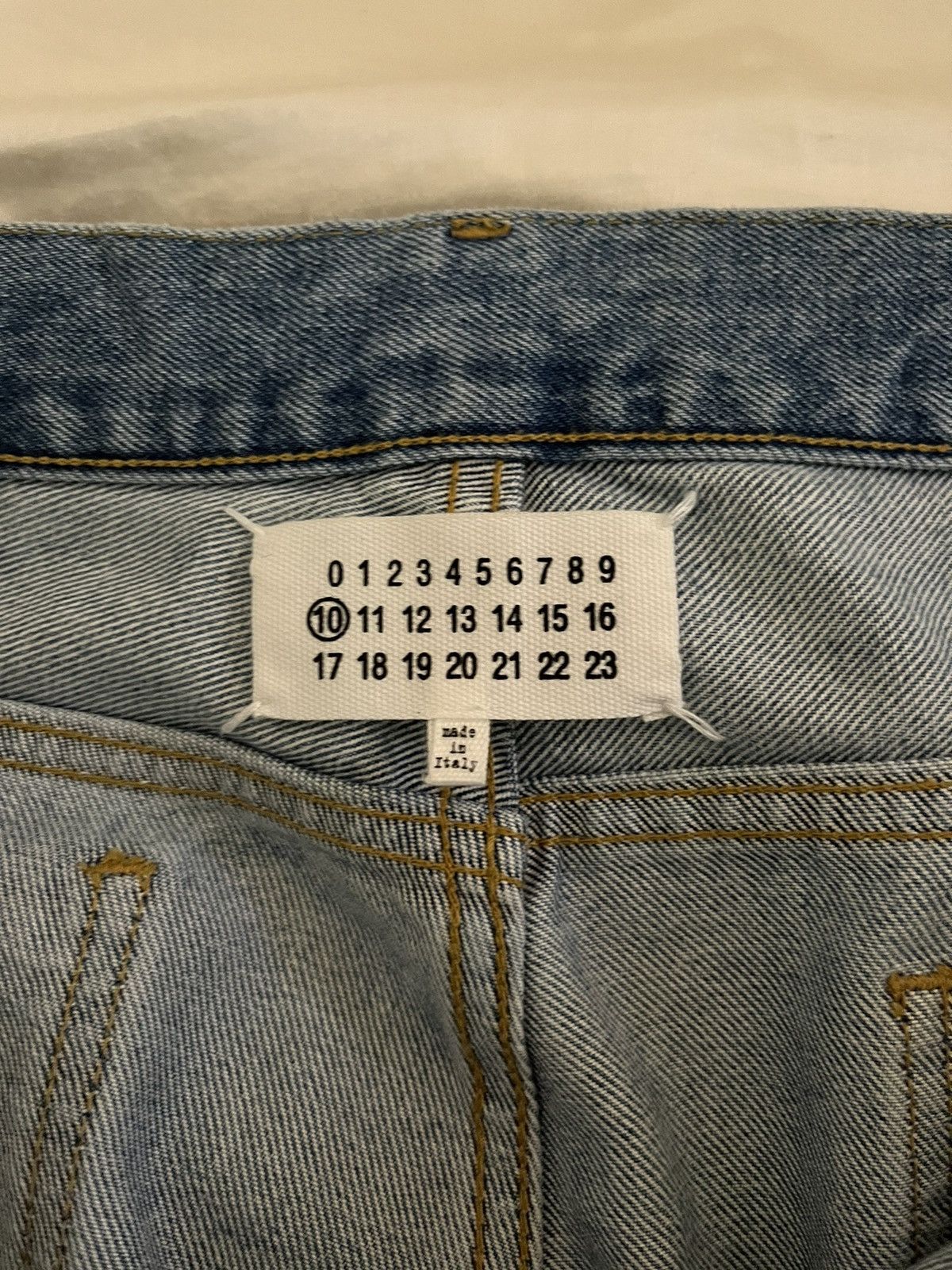 Maison Margiela Blue faded jeans Size US 30 / EU 46 - 3 Thumbnail