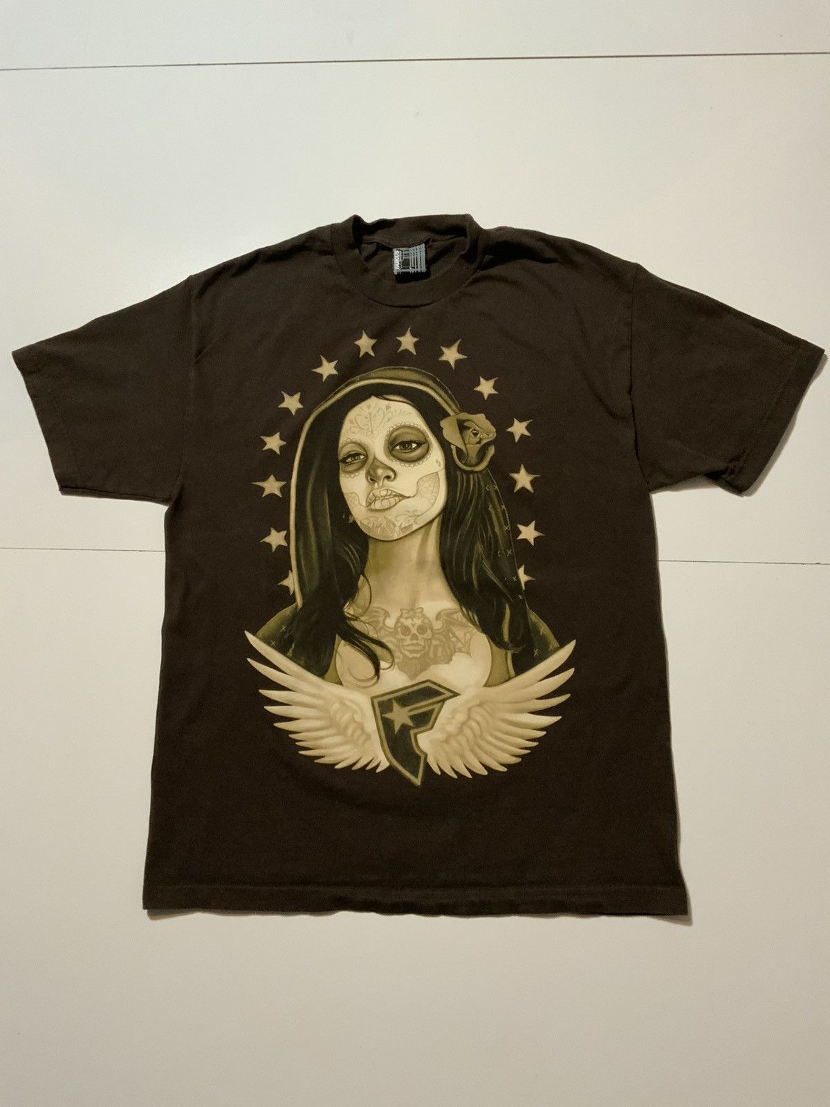 Famous Stars And Straps Y2K Famous Stars & Straps Chicano David Gonzalez T-Shirt Size US L / EU 52-54 / 3 - 1 Thumbnail