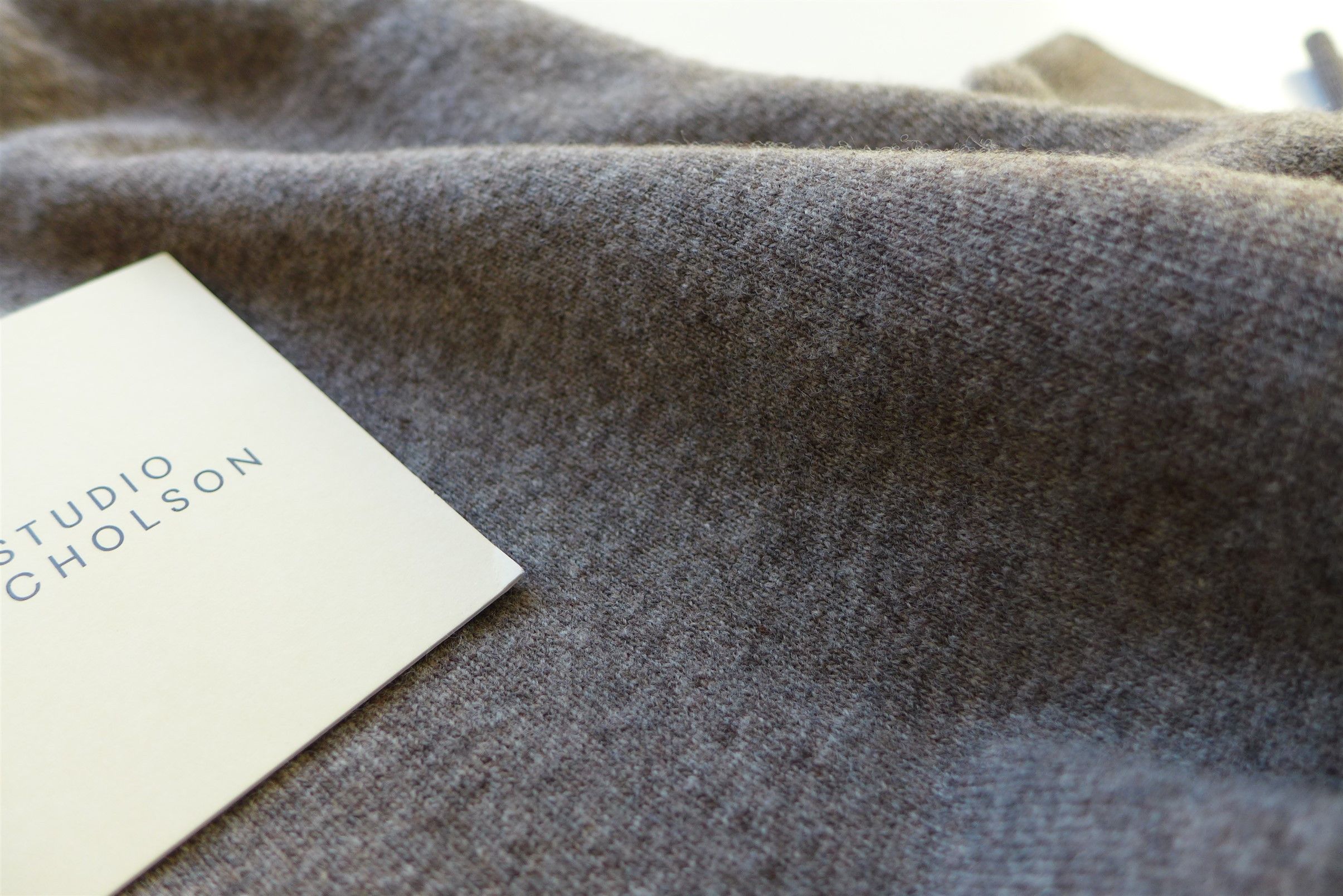 Studio Nicholson Studio Nicholson Fisherman Rib Sweater - Graphite Wool Size US S / EU 44-46 / 1 - 9 Thumbnail