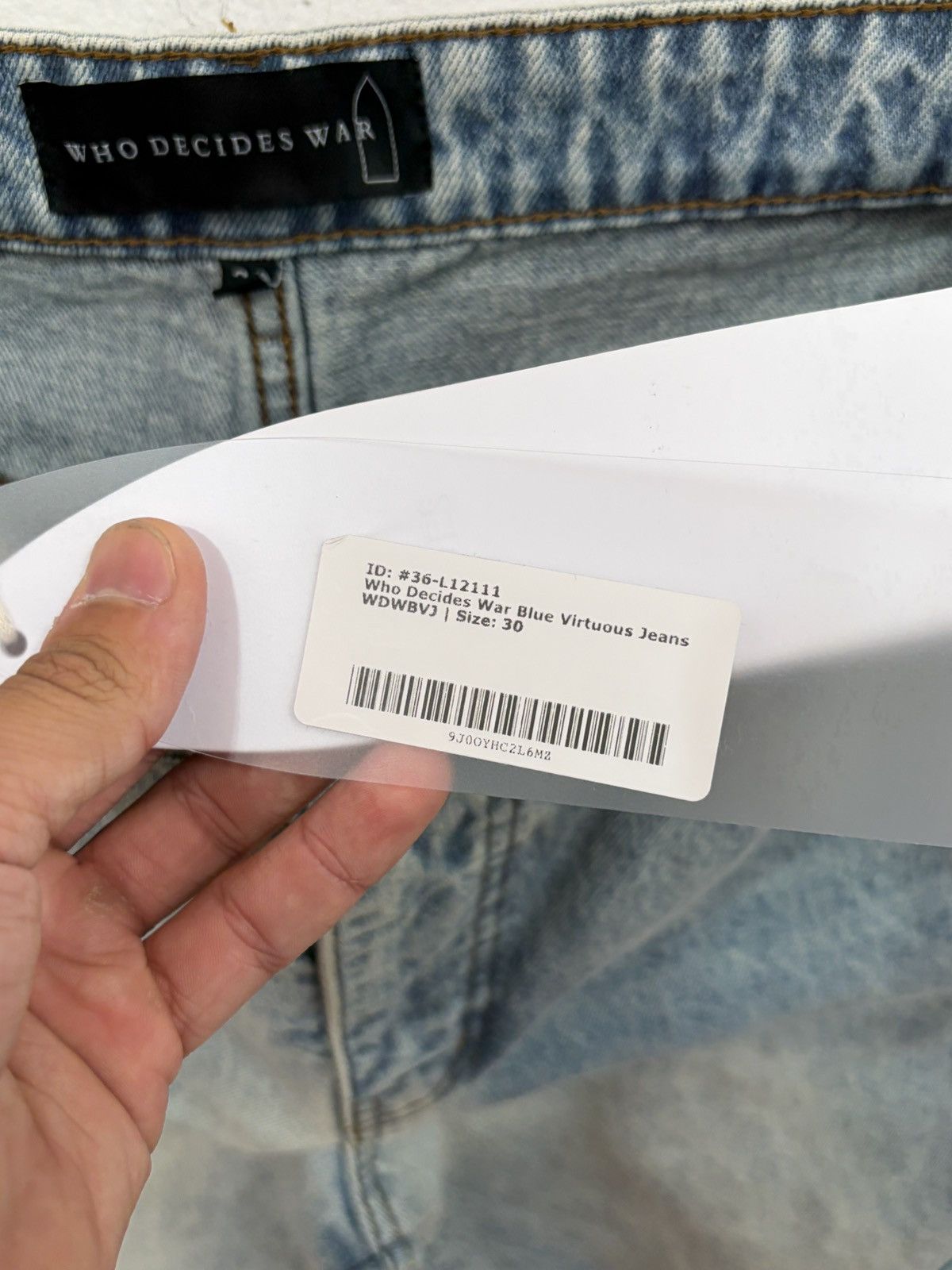 Who Decides War Who Decides War Virtuous Jeans Size US 30 / EU 46 - 3 Thumbnail
