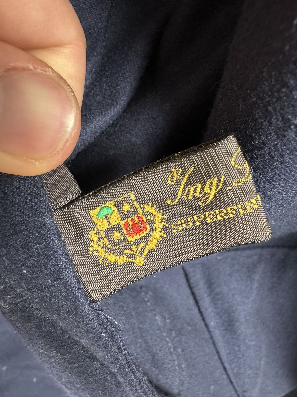 Loro Piana Loro Piana Cashmere&Wool Navy Coat Size L / US 10 / IT 46 - 7 Thumbnail