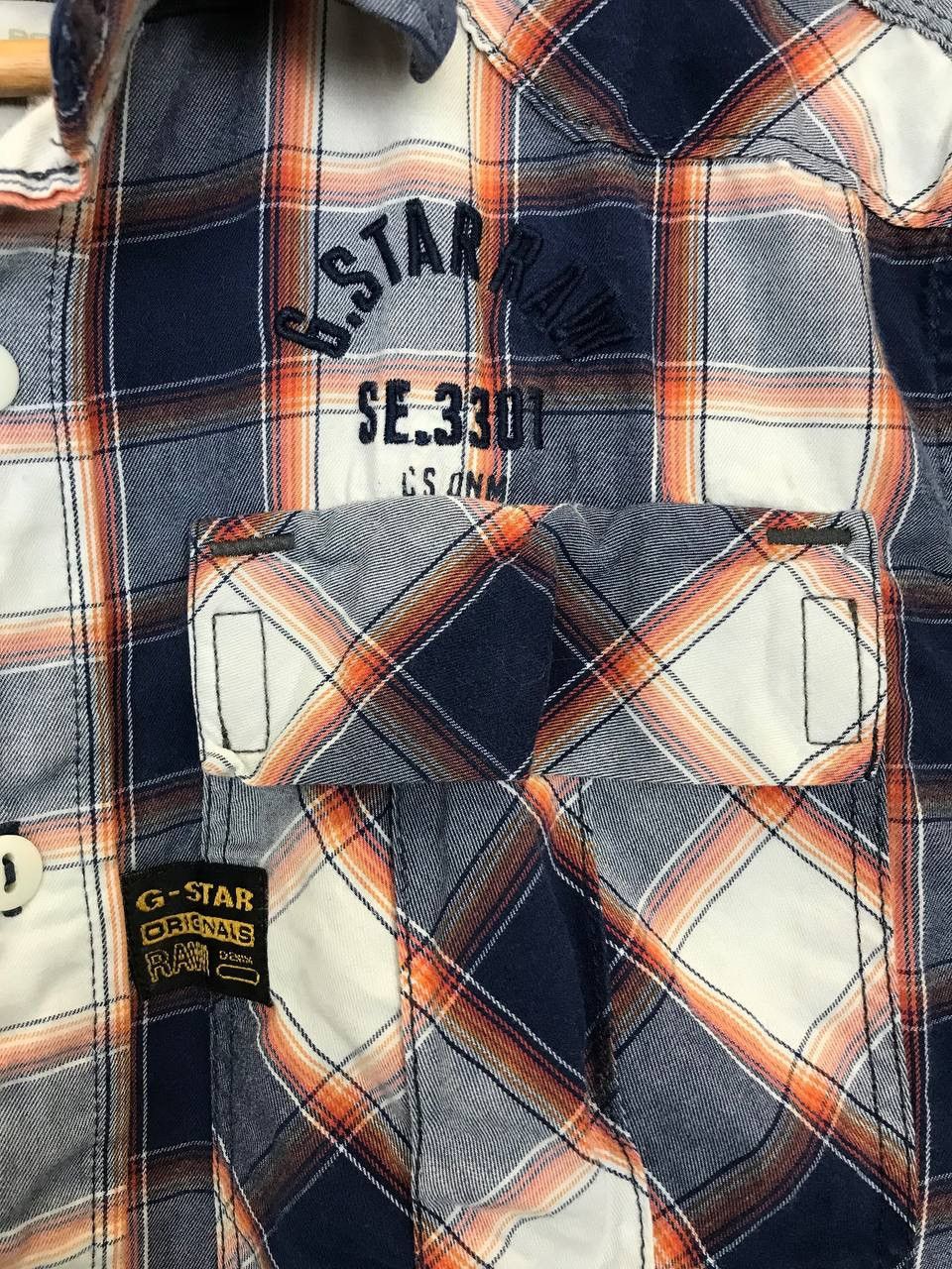 G-Star G Star Raw vintage short sleeve shirt Size US M / EU 48-50 / 2 - 3 Thumbnail