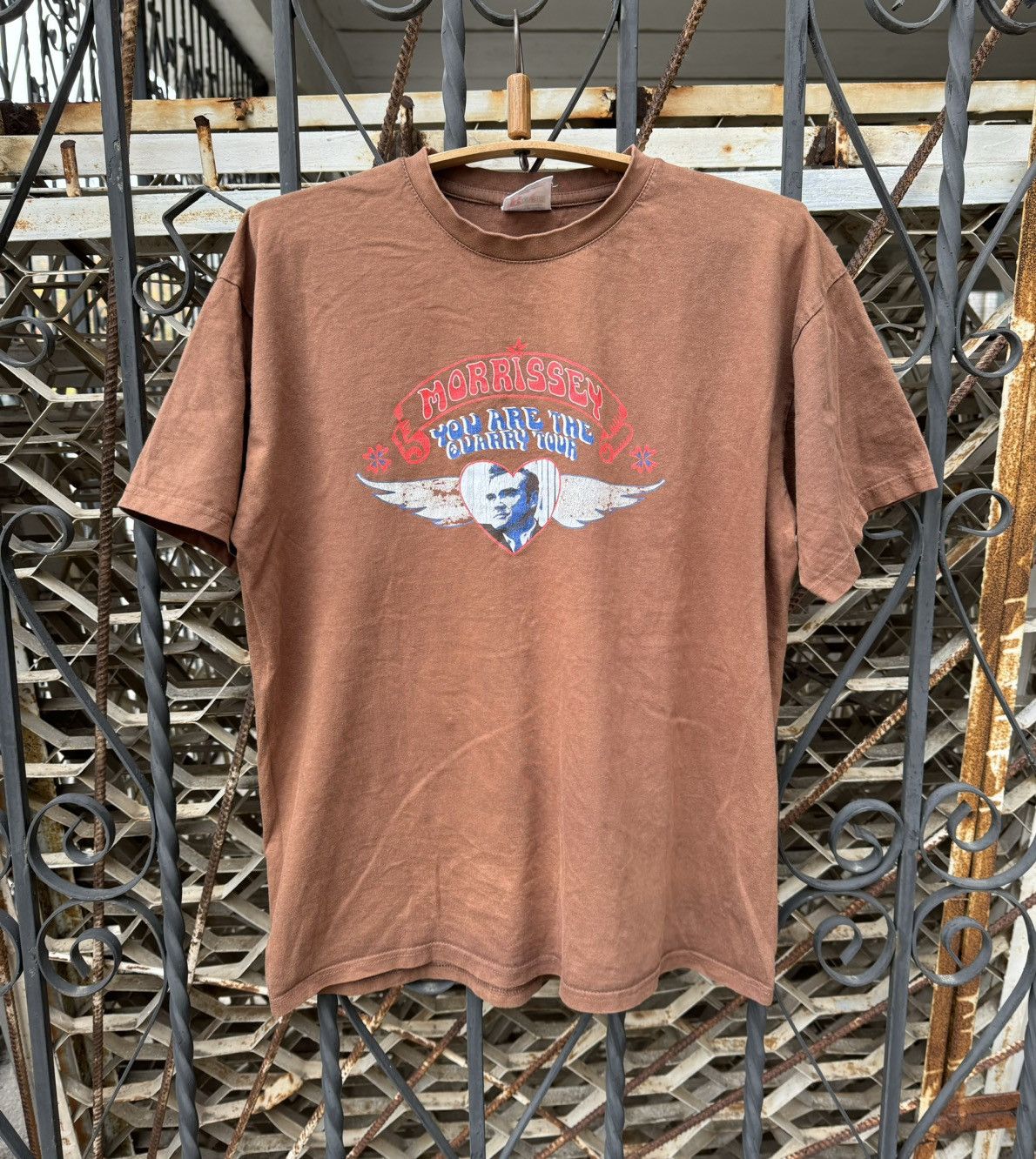 Band Tees Vintage Morrisey Quarry T Shirt Y2K The Smiths Size US L / EU 52-54 / 3 - 1 Thumbnail