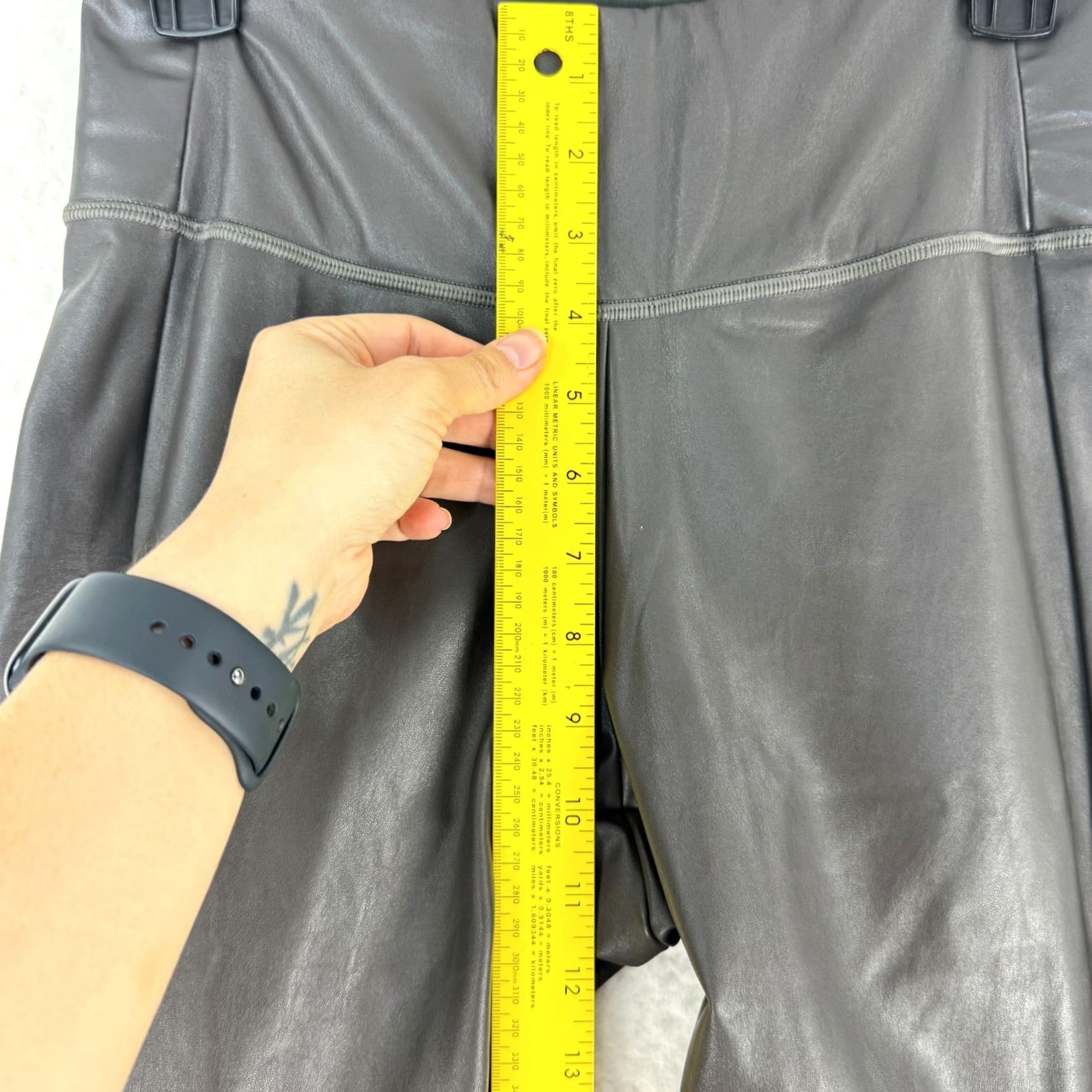 Athleta Athleta All Over Gleam Leggings Womens XS Arbor Olive Green Yoga Stretch Size 26" / US 2 / IT 38 - 7 Thumbnail