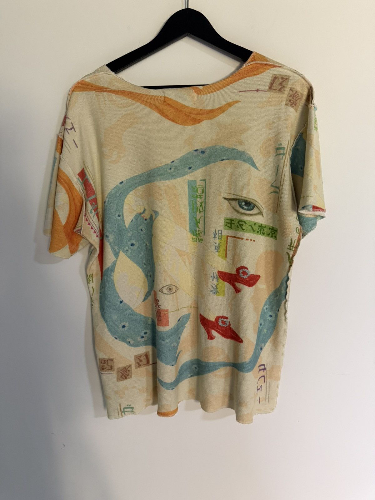 Yohji Yamamoto SS2004 Taisho Cityscape Shirt Size US L / EU 52-54 / 3 - 5 Thumbnail