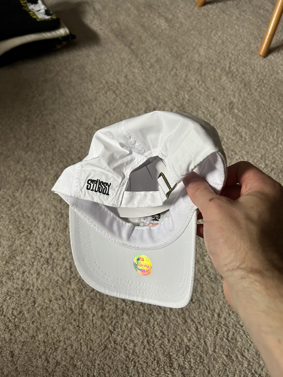 Stussy Stussy Card Suit Low Pro Cap White Size ONE SIZE - 4 Thumbnail