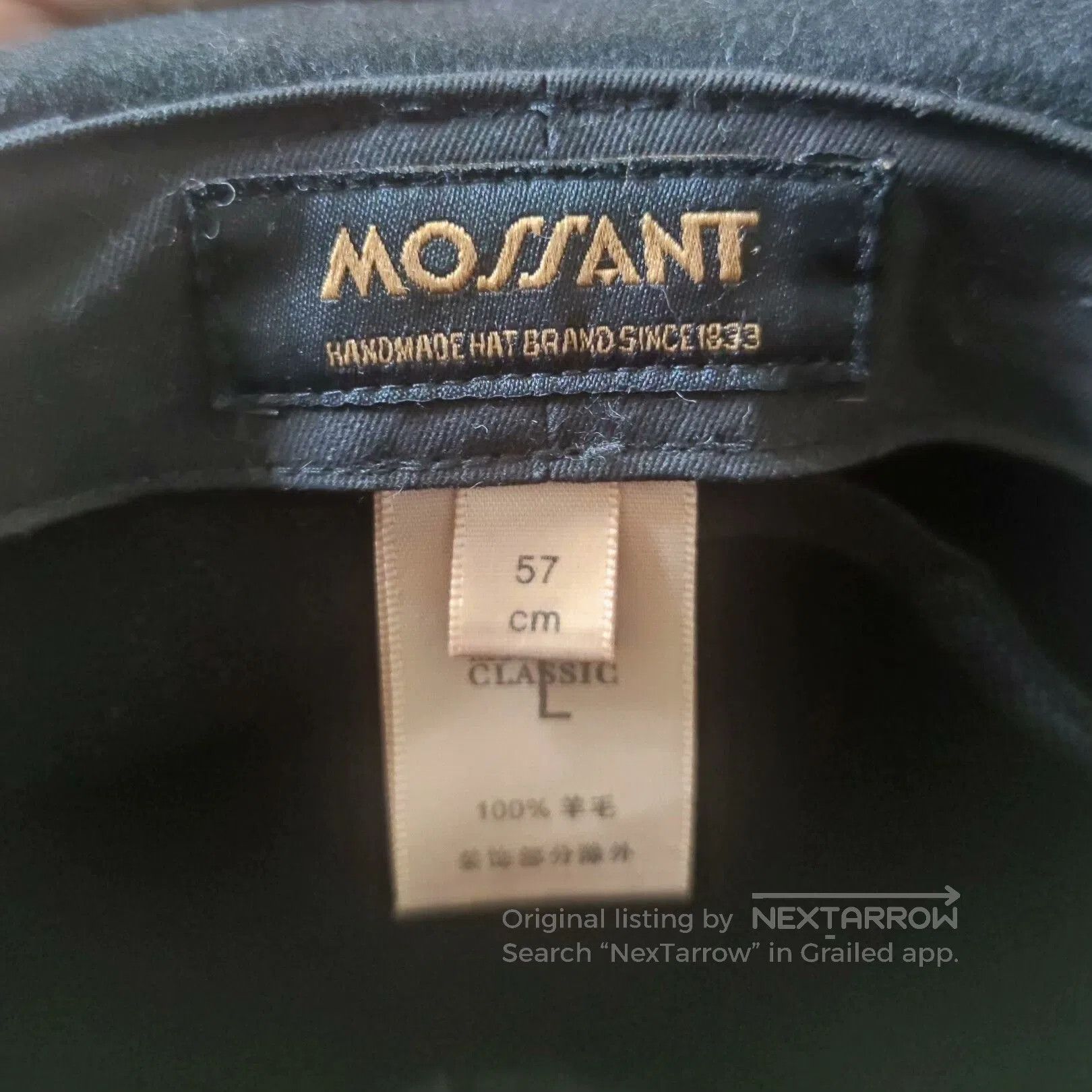 Other Mossant Black French Dress Hat. Size ONE SIZE - 6 Thumbnail