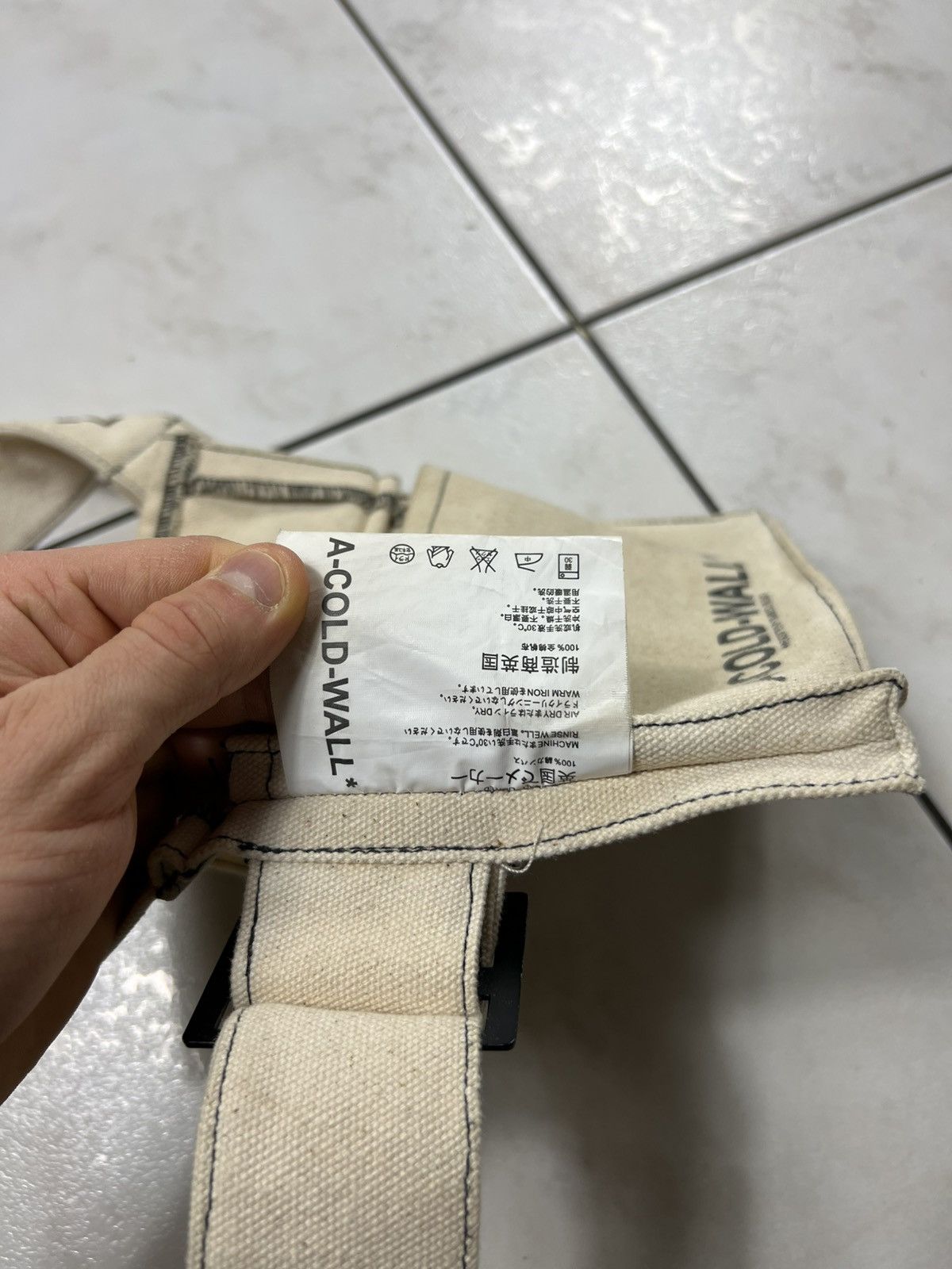 A-COLD-WALL* A-Cold-Wall* utility crossbody shoulder bag army Samuel Ross Size ONE SIZE - 16 Thumbnail