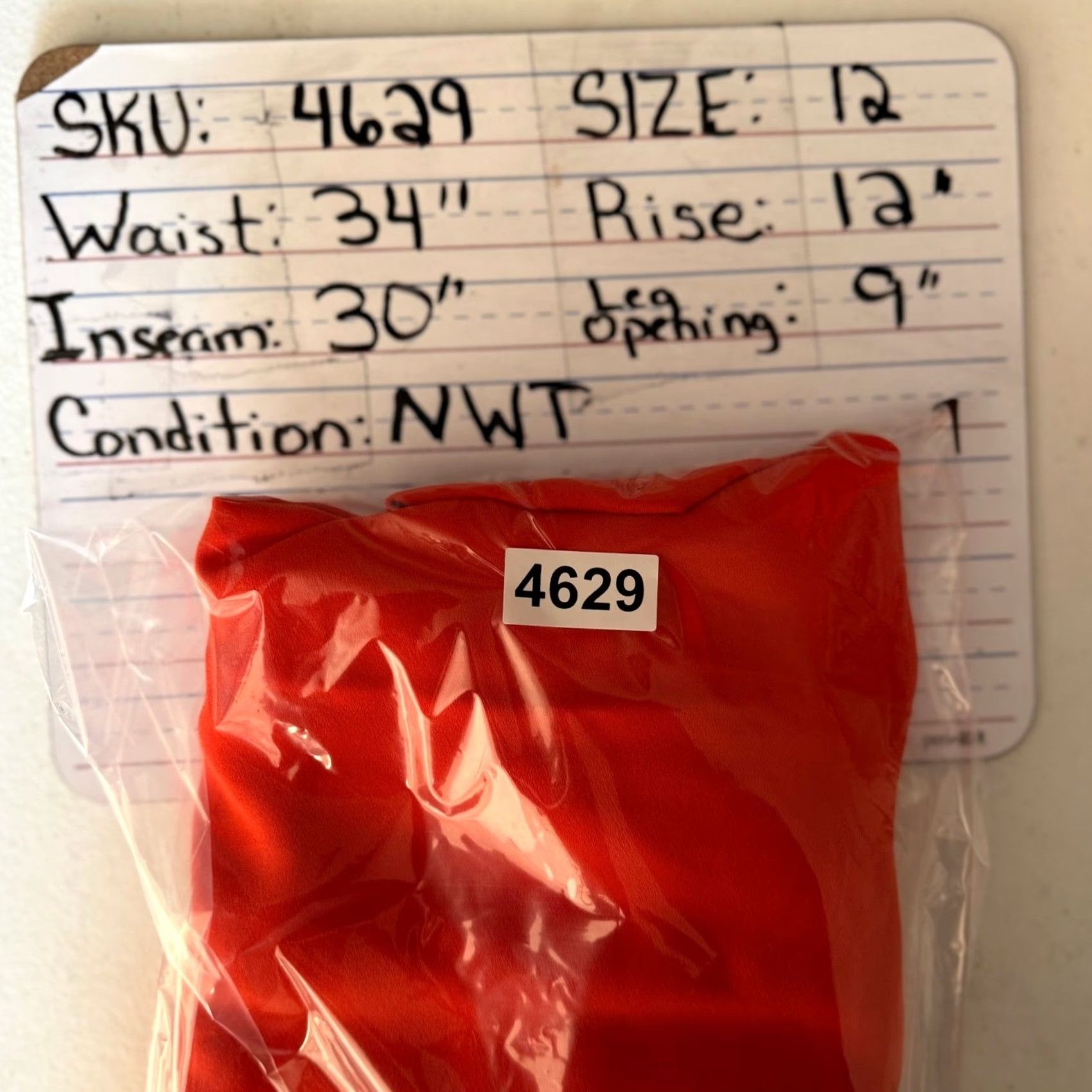 J.Crew J.Crew Pants Bright Red Crepe Pleated High Rise Straight Leg NWT BN157 12 Women's Trousers Dress Pants Daily Workwear Size 34" / US 12 / IT 48 - 6 Thumbnail