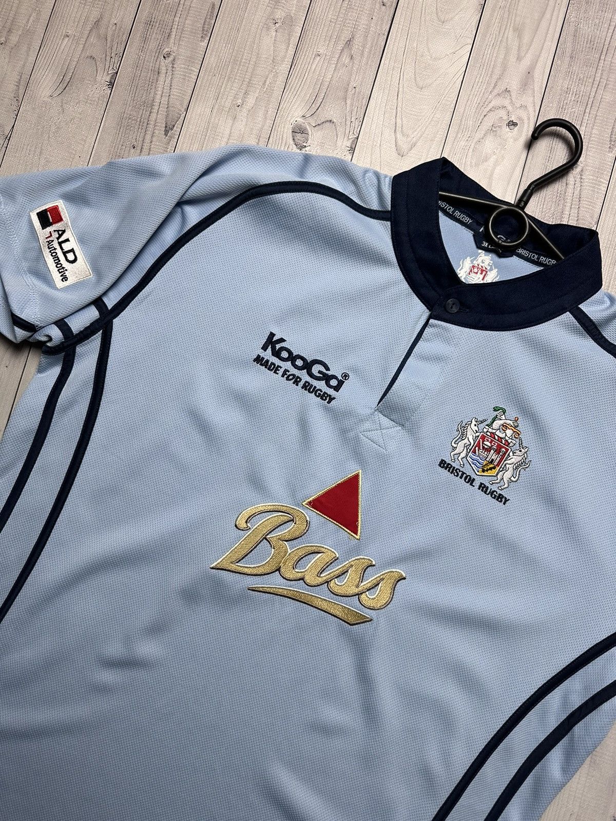 Vintage Vintage Rugby Bristol jersey size XXL blue Kooga Size US XXL / EU 58 / 5 - 2 Thumbnail