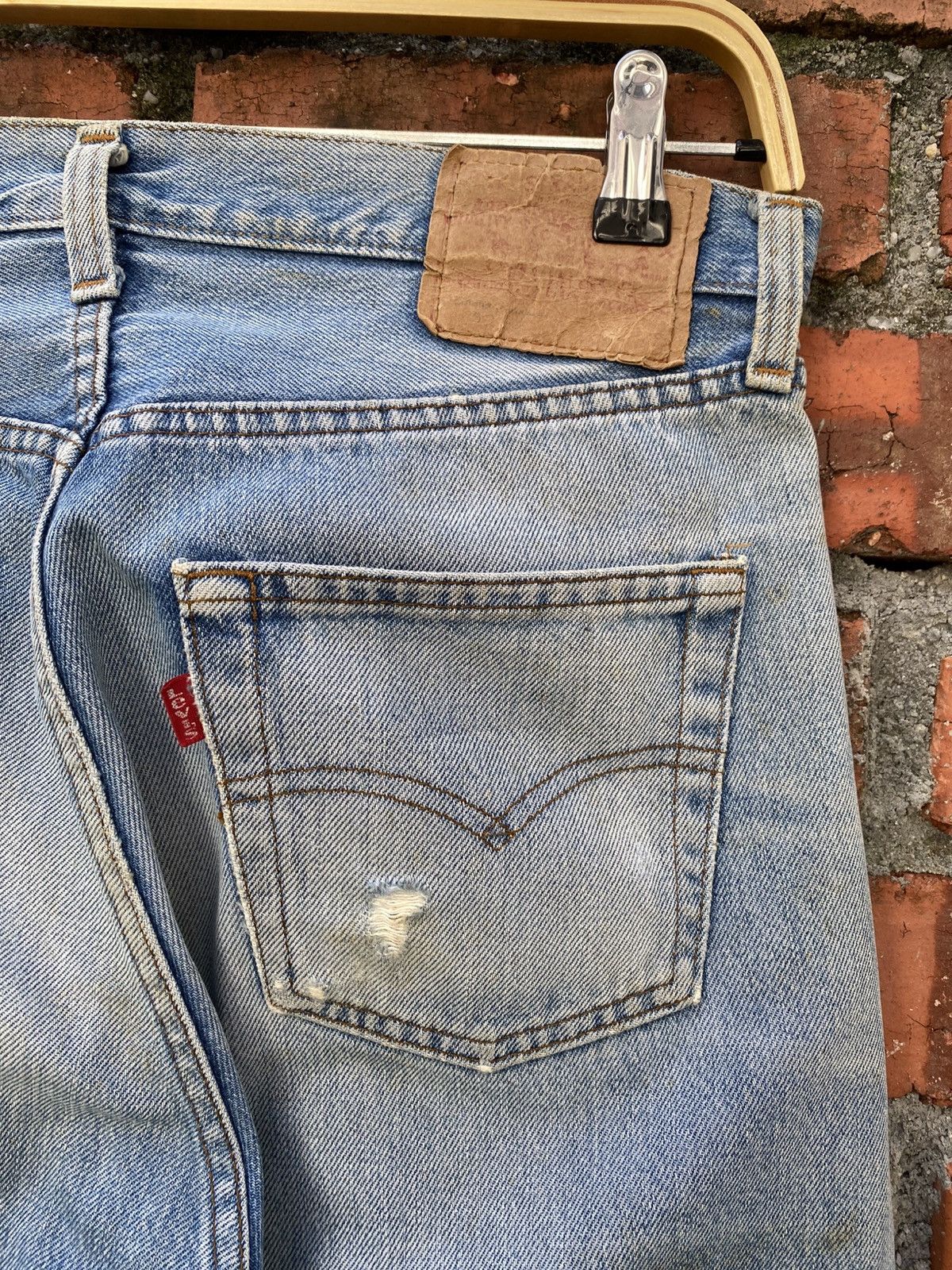 Levi's × Levi's Vintage Clothing × Vintage W32x32 vintage levi's 501 redline 80s made in USA #524 Size US 32 / EU 48 - 8 Thumbnail