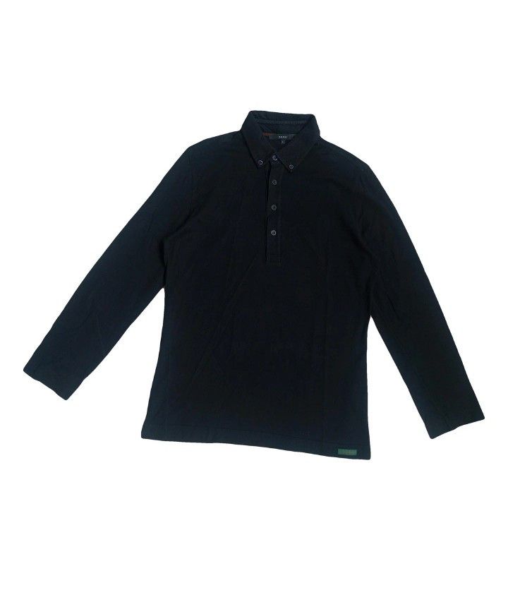 Gucci Vintage by Tom Ford Long Sleeve Polo Shirt