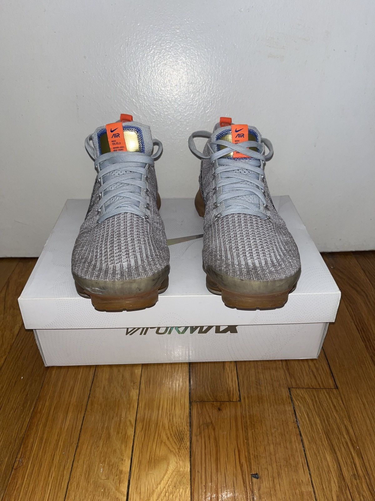 Nike Nike Air VaporMax Flyknit 3.0 “Moon Landing” Size US 10.5 / EU 43-44 - 3 Thumbnail