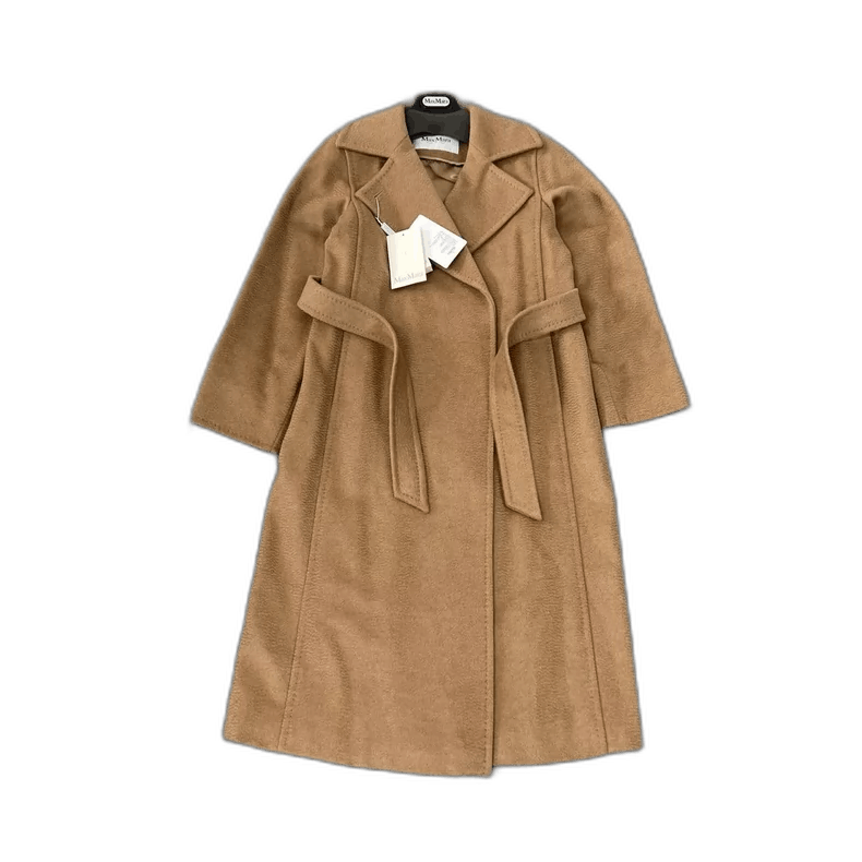 Max Mara MaxMara Camel Long Coat with Tags Size M / US 6-8 / IT 42-44 - 1 Thumbnail