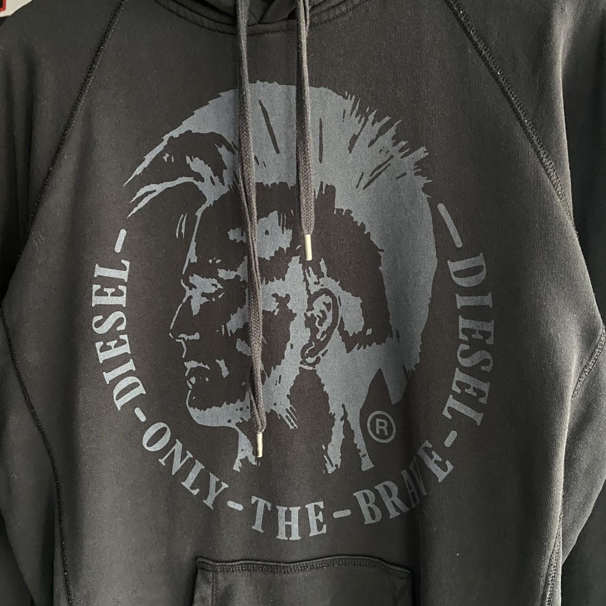 Diesel DIESEL ONLY THE BRAVE VINTAGE HOODIE Size US M / EU 48-50 / 2 - 5 Thumbnail
