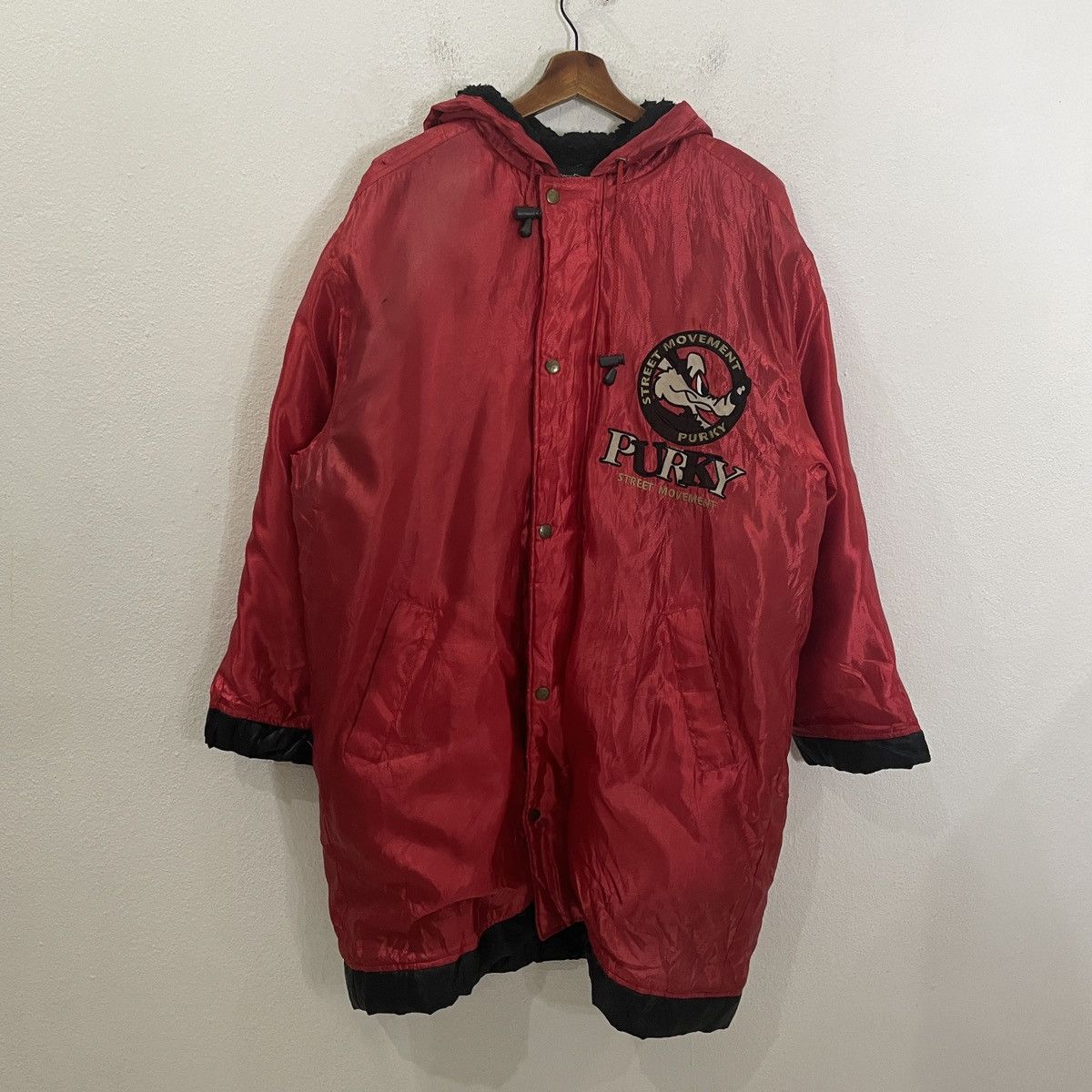 Anime × Cartoon Network Vintage Purky Anime Embroidery Big Logo Jacket Size US XL / EU 56 / 4 - 7 Thumbnail
