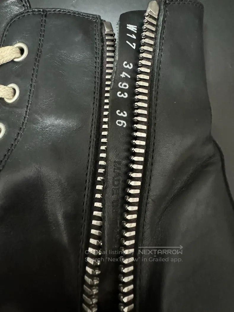 Rick Owens Rick Owens Leather Big Chuck Taylor Size US 5.5 / IT 35.5 - 9 Thumbnail