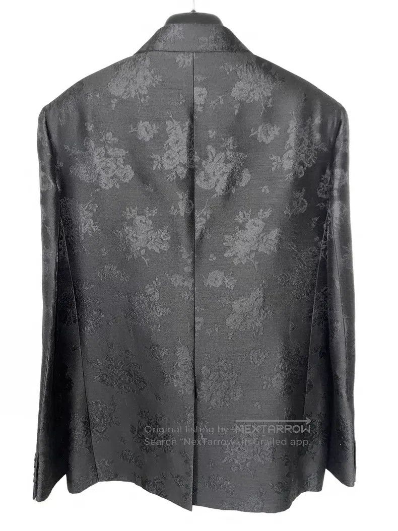 Saint Laurent Paris Saint Laurent Paris Floral Embroidered Jacquard Suit Size US M / EU 48-50 / 2 - 2 Thumbnail