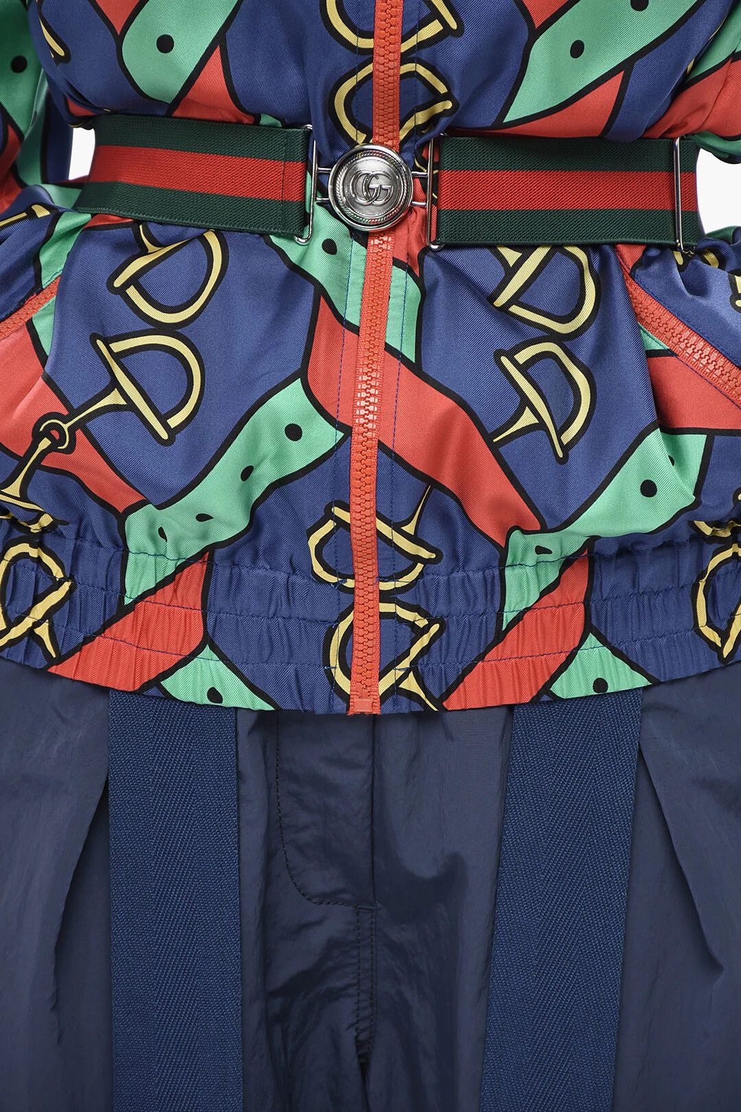 Gucci og1mm0326 Silk-Satin Bomber Jacket in Multicolor Size XS / US 0-2 / IT 36-38 - 3 Thumbnail
