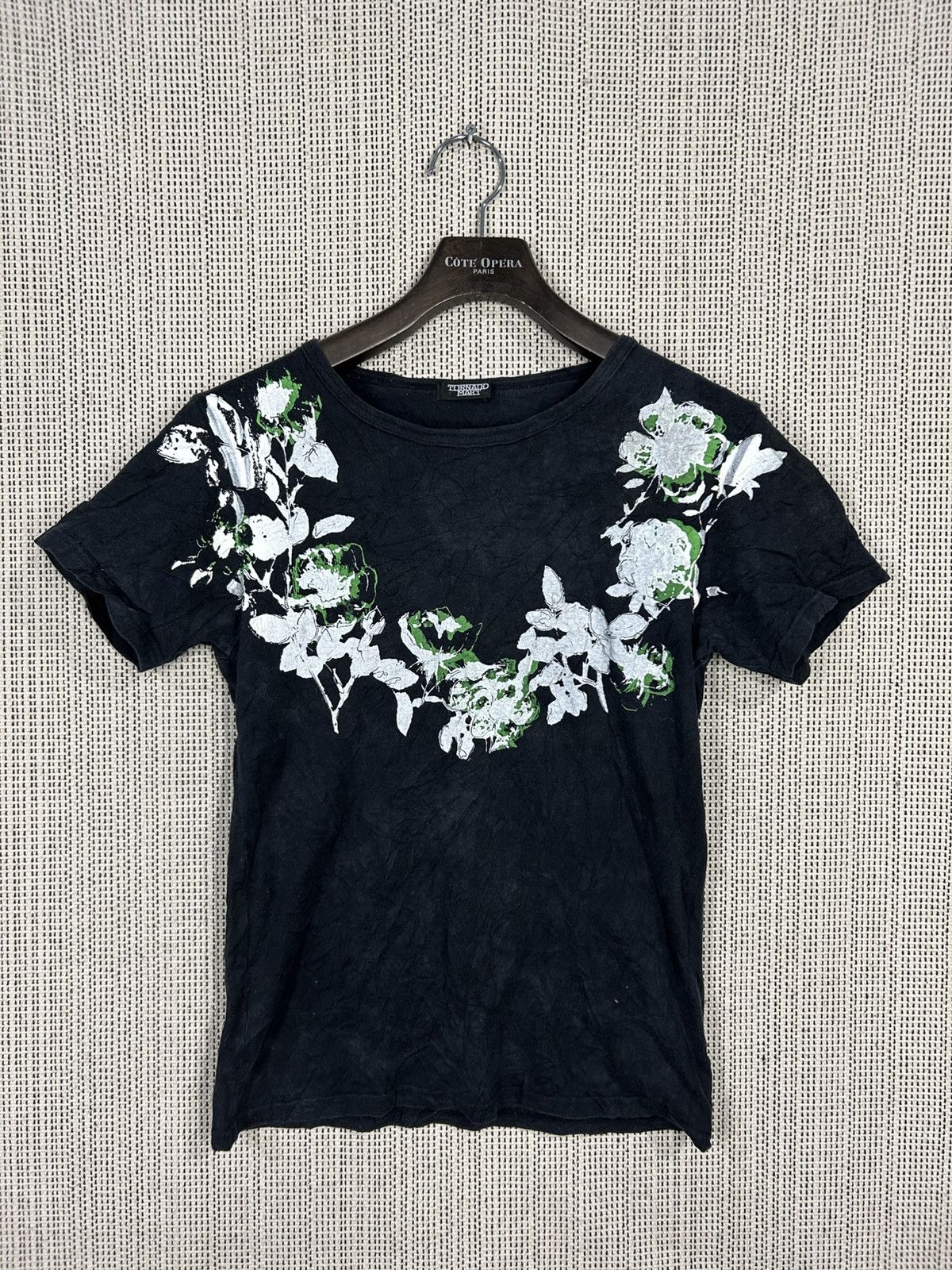 Tornado Mart Vtg tornado mart tshirt flower design Size S / US 4 / IT 40 - 1 Thumbnail