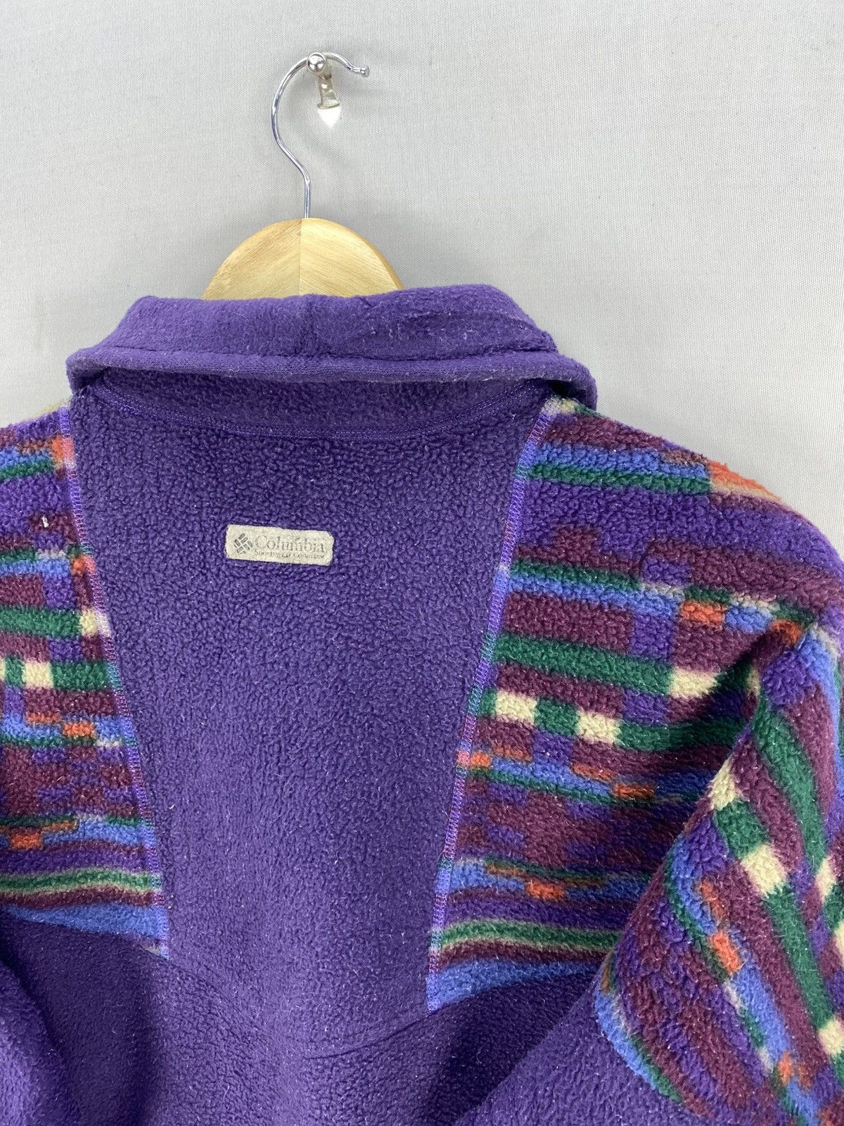 Columbia Vintage 80’s Columbia Anorak Fleece Half Zipper Jacket Size US L / EU 52-54 / 3 - 5 Thumbnail
