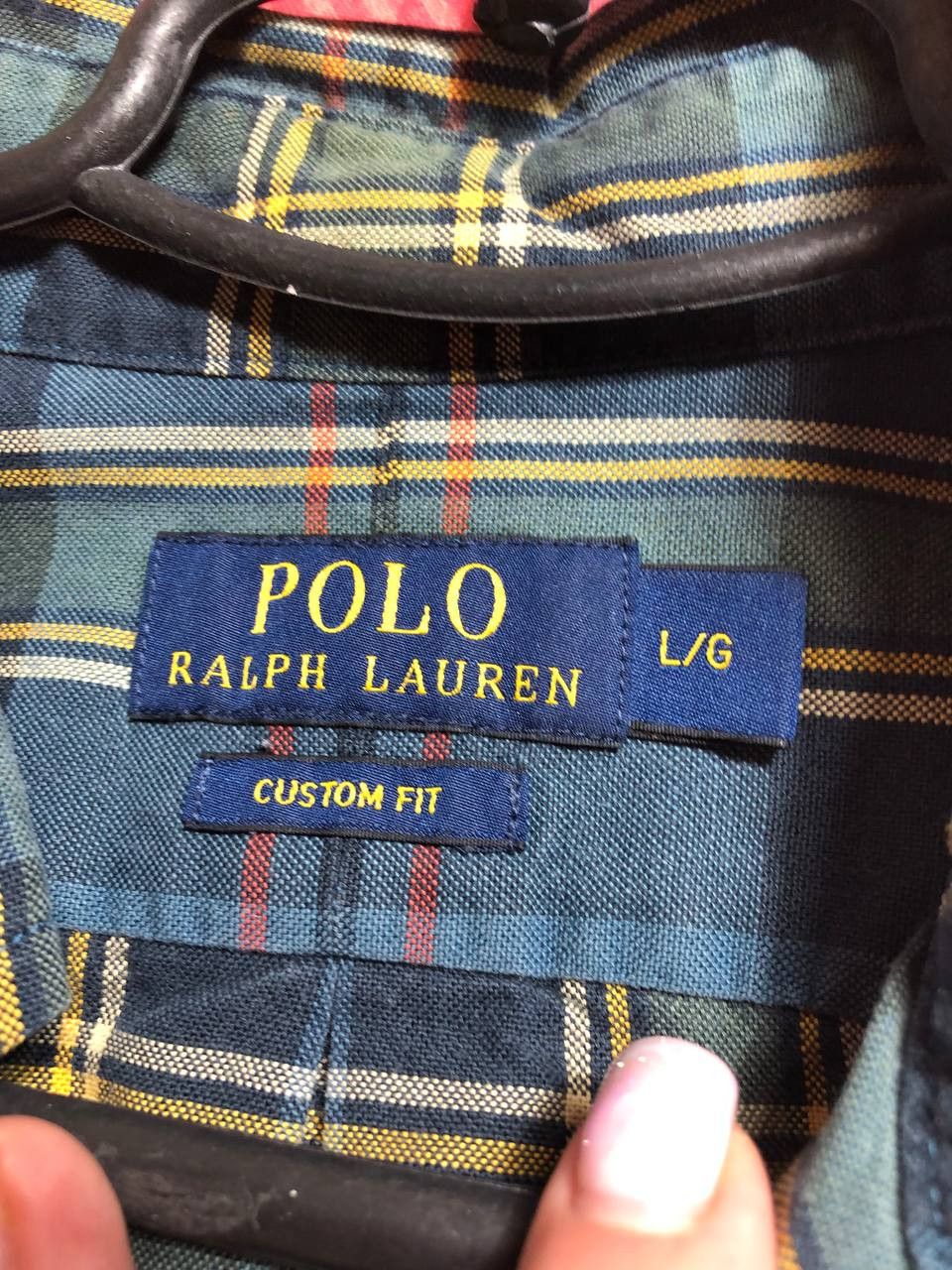 Polo Ralph Lauren × Ralph Lauren × Vintage Polo Ralph Lauren Vintage Mens Long Sleeve Striped Shirt Size US L / EU 52-54 / 3 - 2 Thumbnail