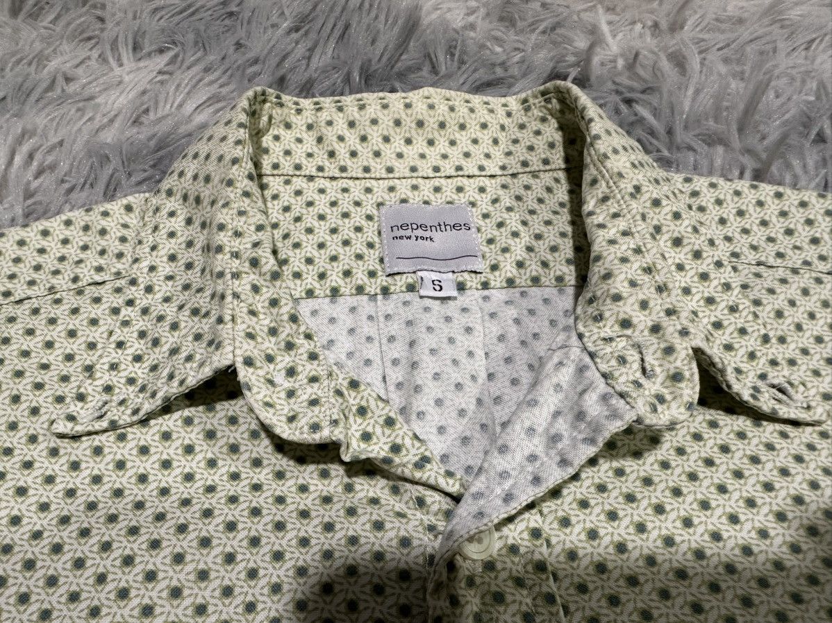 Nepenthes 🔥Nepenthes New York Shirt Short Sleeve Geometric Printed Size US S / EU 44-46 / 1 - 4 Thumbnail