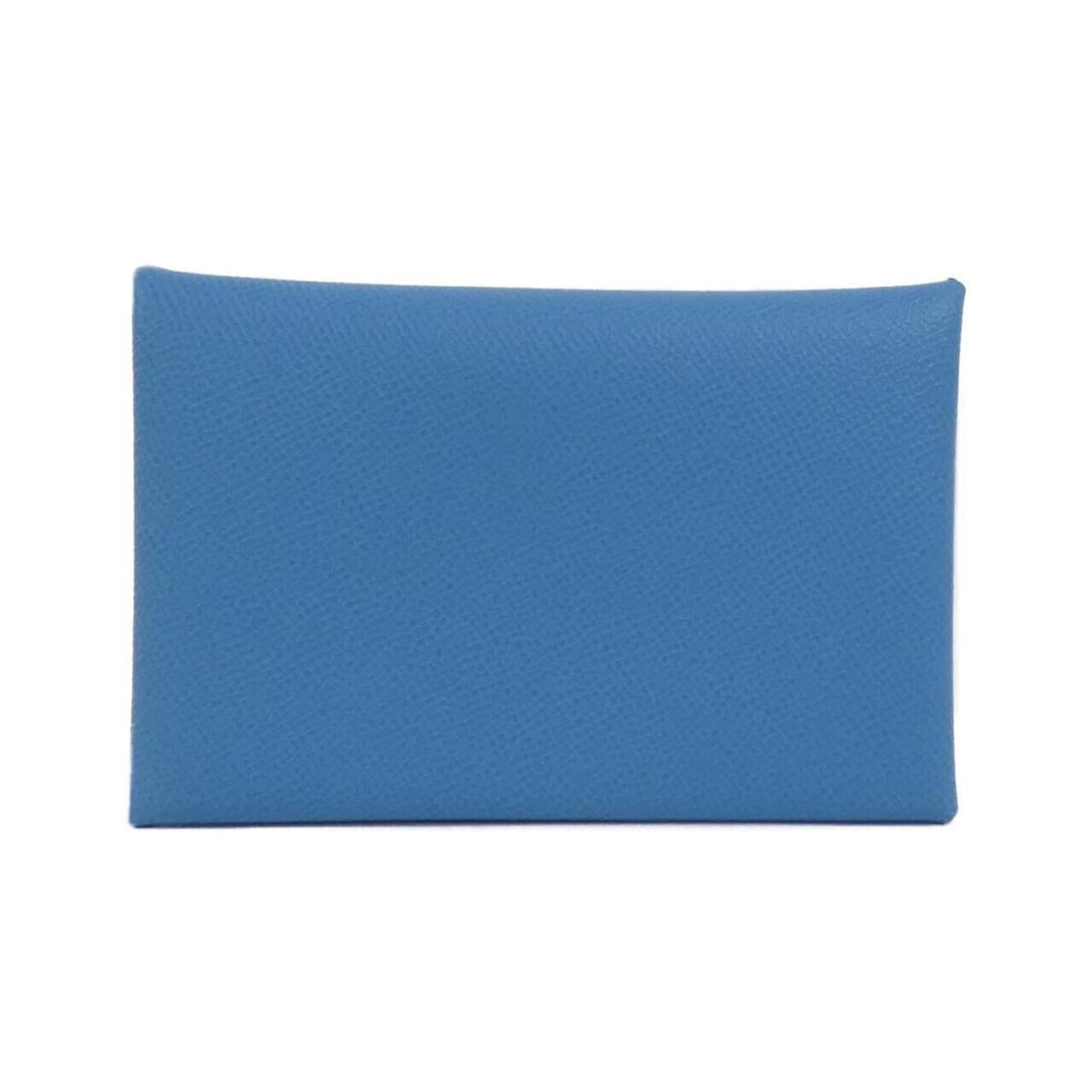 Hermes Calvi 078309CK Business Card Holder/Card Case