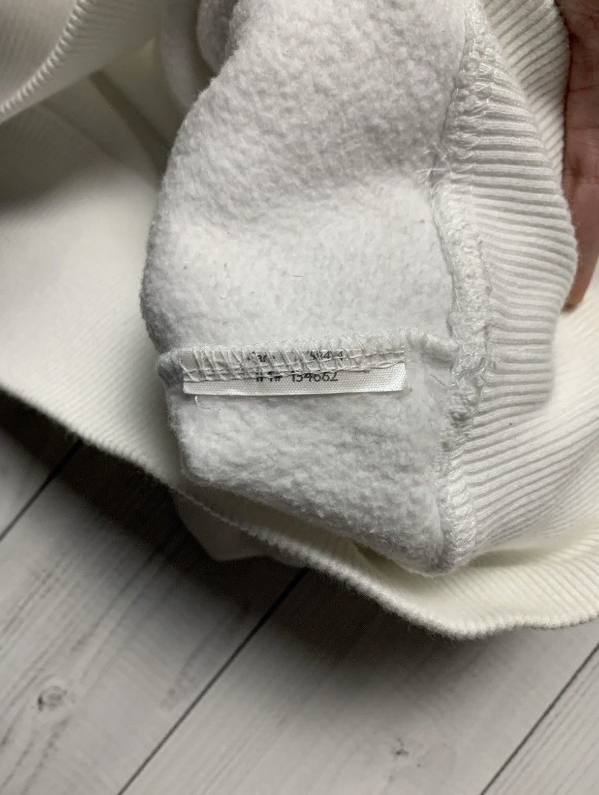 Nike × Vintage Vintage Nike sweatshirt logo size M white Size M / US 6-8 / IT 42-44 - 13 Thumbnail