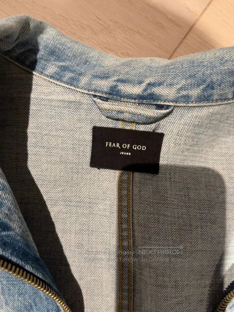 Fear of God Fear of God 5th Splatter Denim Jacket. Size US XL / EU 56 / 4 - 3 Thumbnail