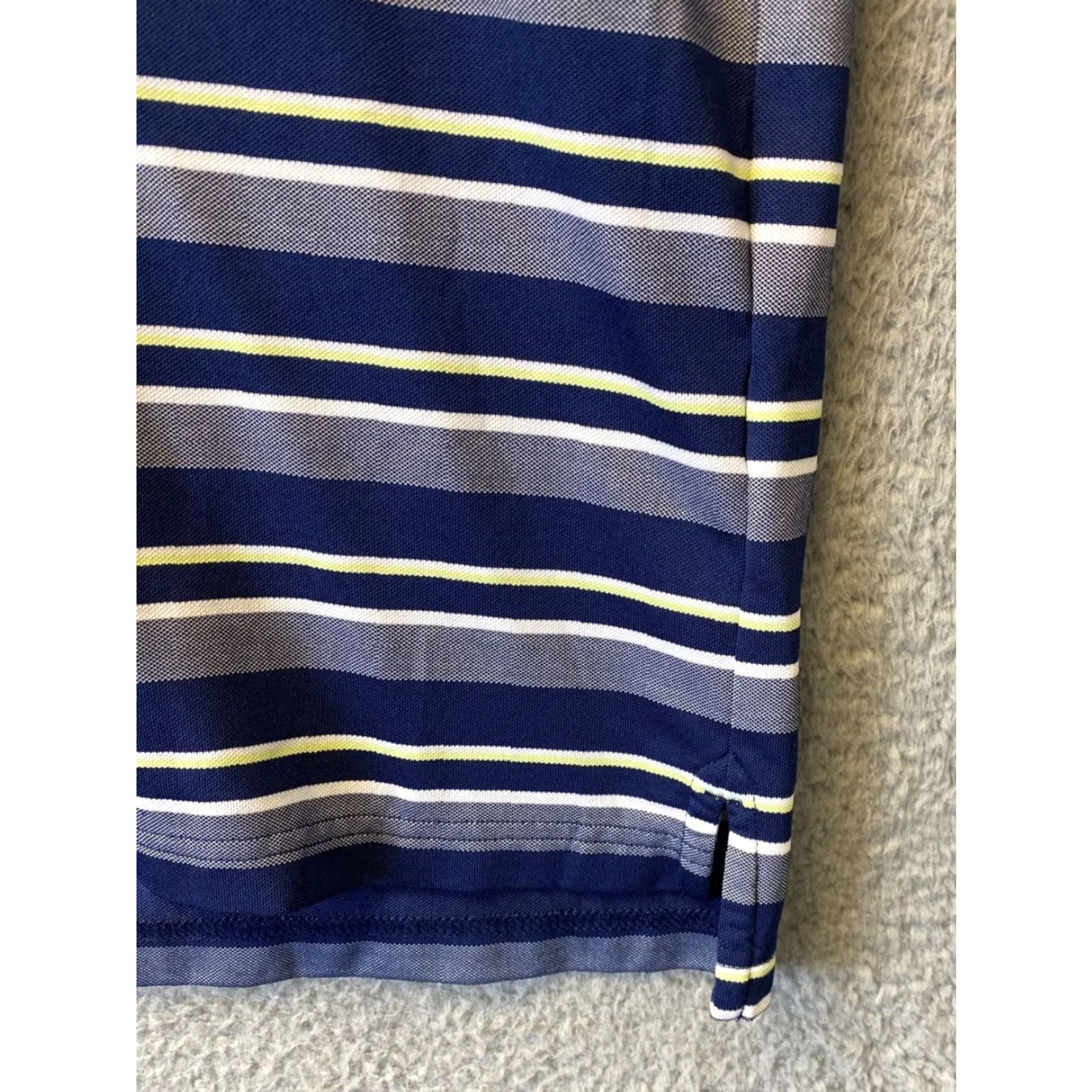 Callaway VINTAGE Callaway Golf Polo Shirt 2XL Gray Blue Stripes Outdoor Mens Activewear Size US XXL / EU 58 / 5 - 2 Thumbnail