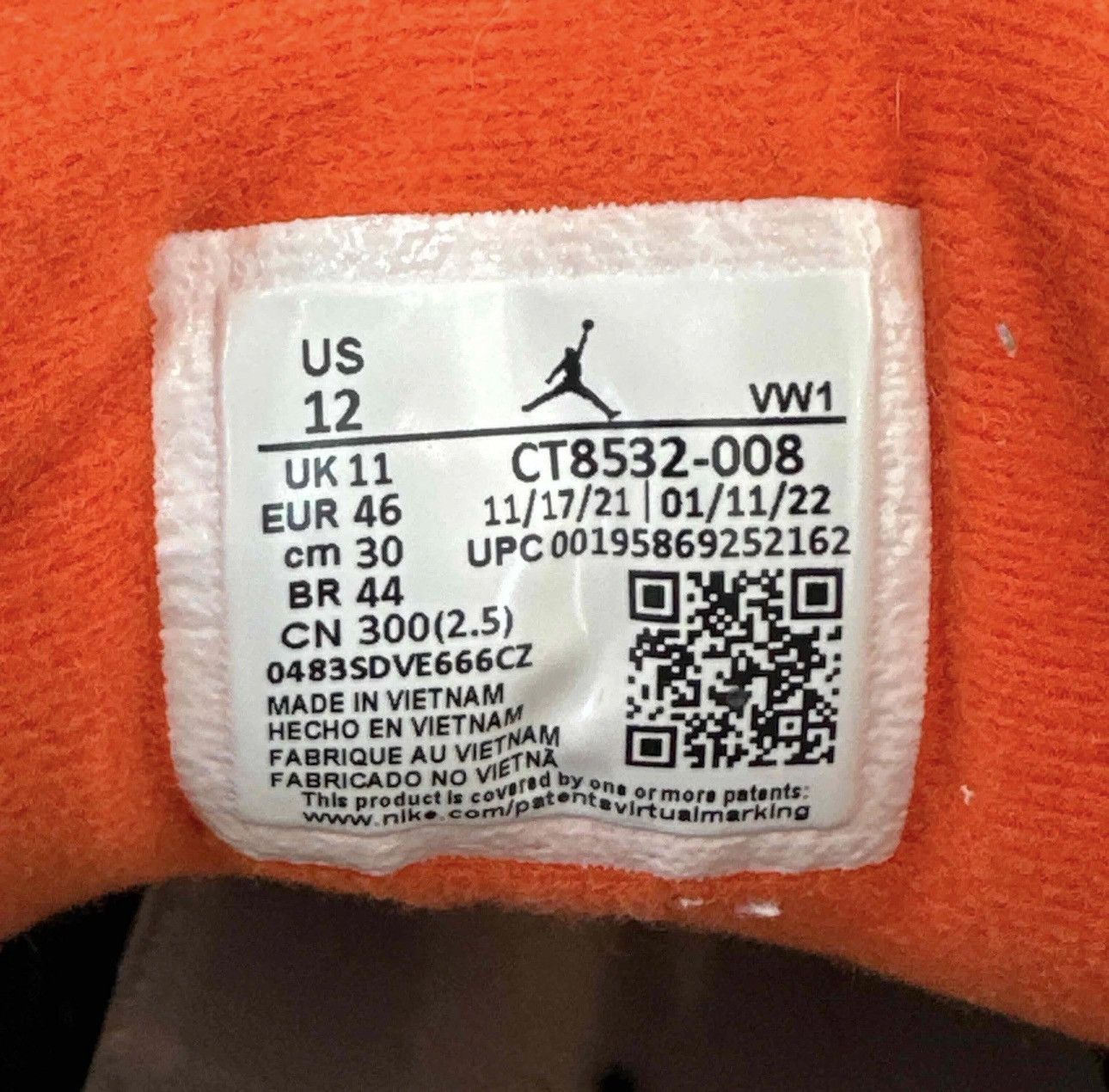 Jordan Brand Jordan 3 Retro Desert Elephant Size US 12 / EU 45 - 7 Thumbnail