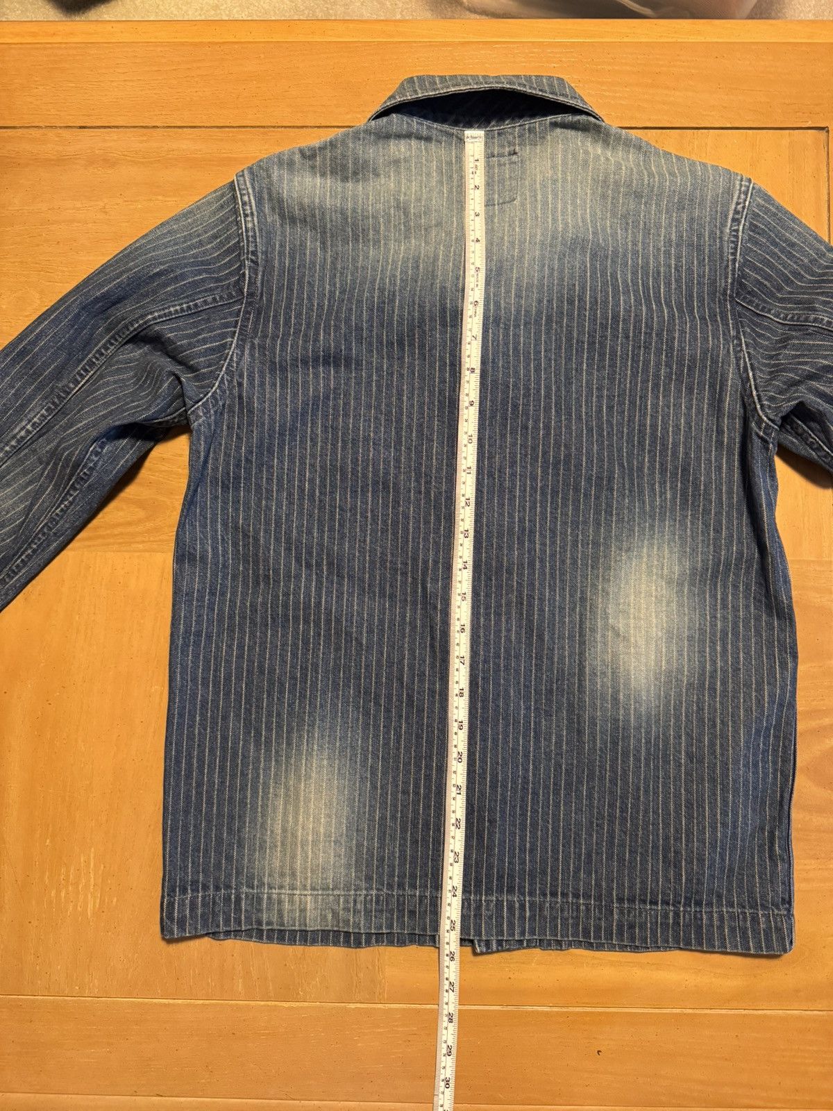Momotaro Jeans Momotaro- AW Striped denim coveralls (AW) - 03-146 Size US XS / EU 42 / 0 - 13 Thumbnail