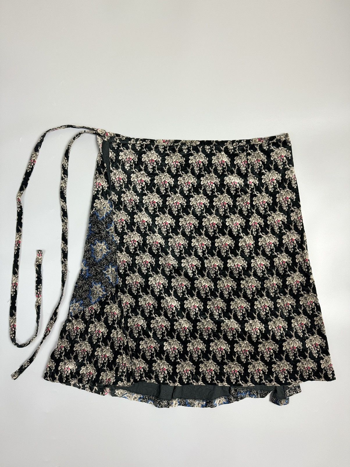 Comme des Garcons Comme Des Garcons AD2001 Flora Wrap Skirt Size 22" - 3 Thumbnail