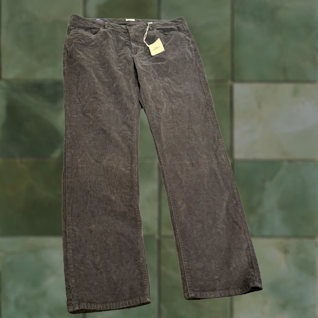 Faherty FAHERTY 5 POCKET Stretch Corduroy PANTS MENS 34x32 NWT Washed Brown WBK 68 Size US 34 / EU 50 - 1 Thumbnail