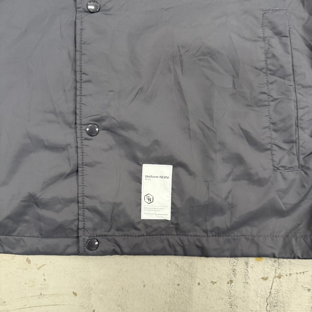 Japanese Brand EVANGELION NERV COACH JACKET ANIME Size US L / EU 52-54 / 3 - 4 Thumbnail