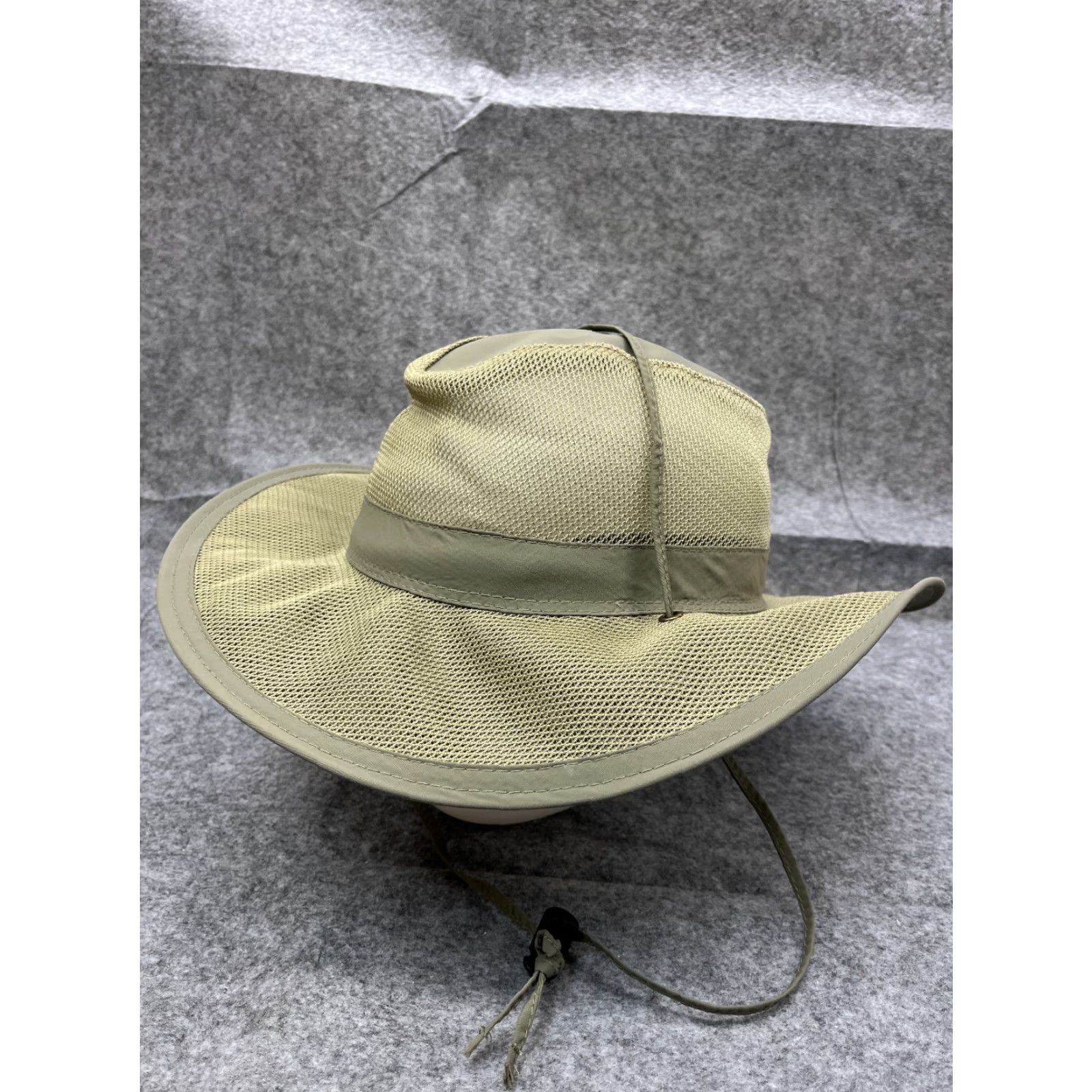 Vintage Dorfman Pacific Bucket Hat Adult Large Green 100% Nylon Adjustable Lightweight Breathable Travel Camping Fishing Hat/Cap Mens Size ONE SIZE - 4 Thumbnail