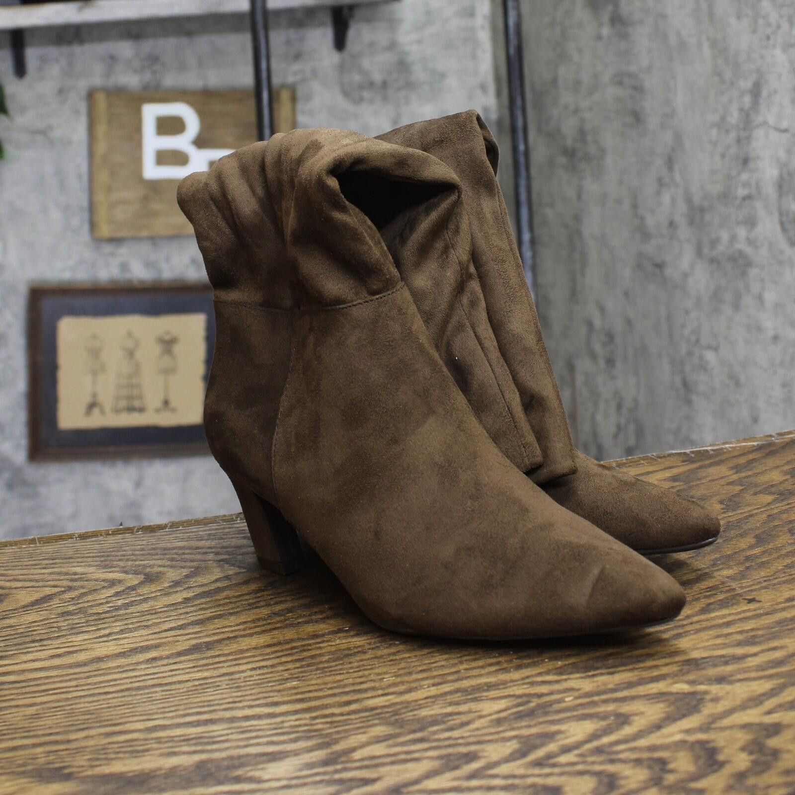 Other Nwt A New Day Tall Dress Boots 88375201 Dark Brown 7.5m Size US 7.5 / IT 37.5 - 2 Thumbnail