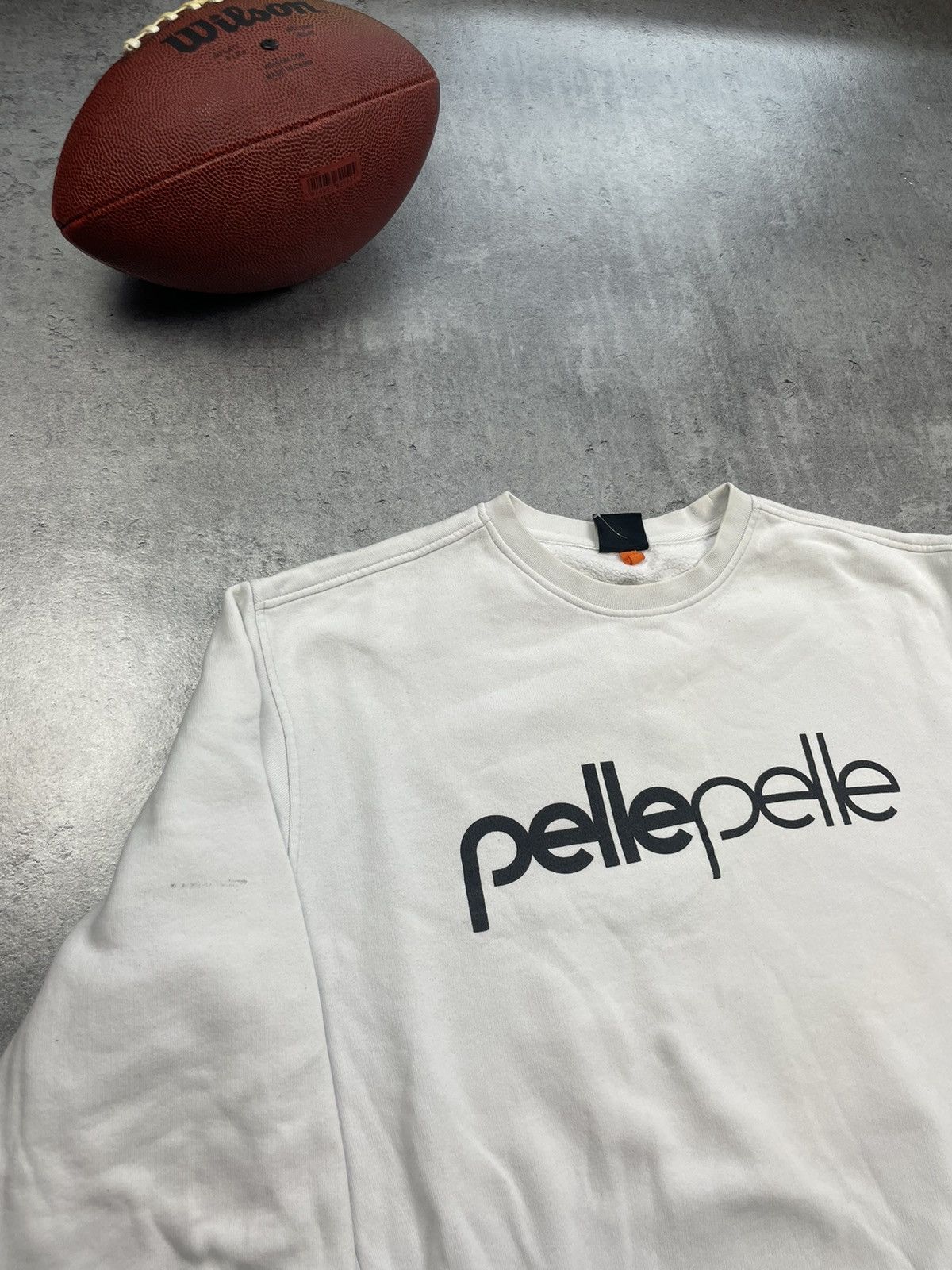 Pelle Pelle × Rap Tees Pelle Pelle vintage retro crewneck hoodie white rap hip hop Size US M / EU 48-50 / 2 - 4 Thumbnail