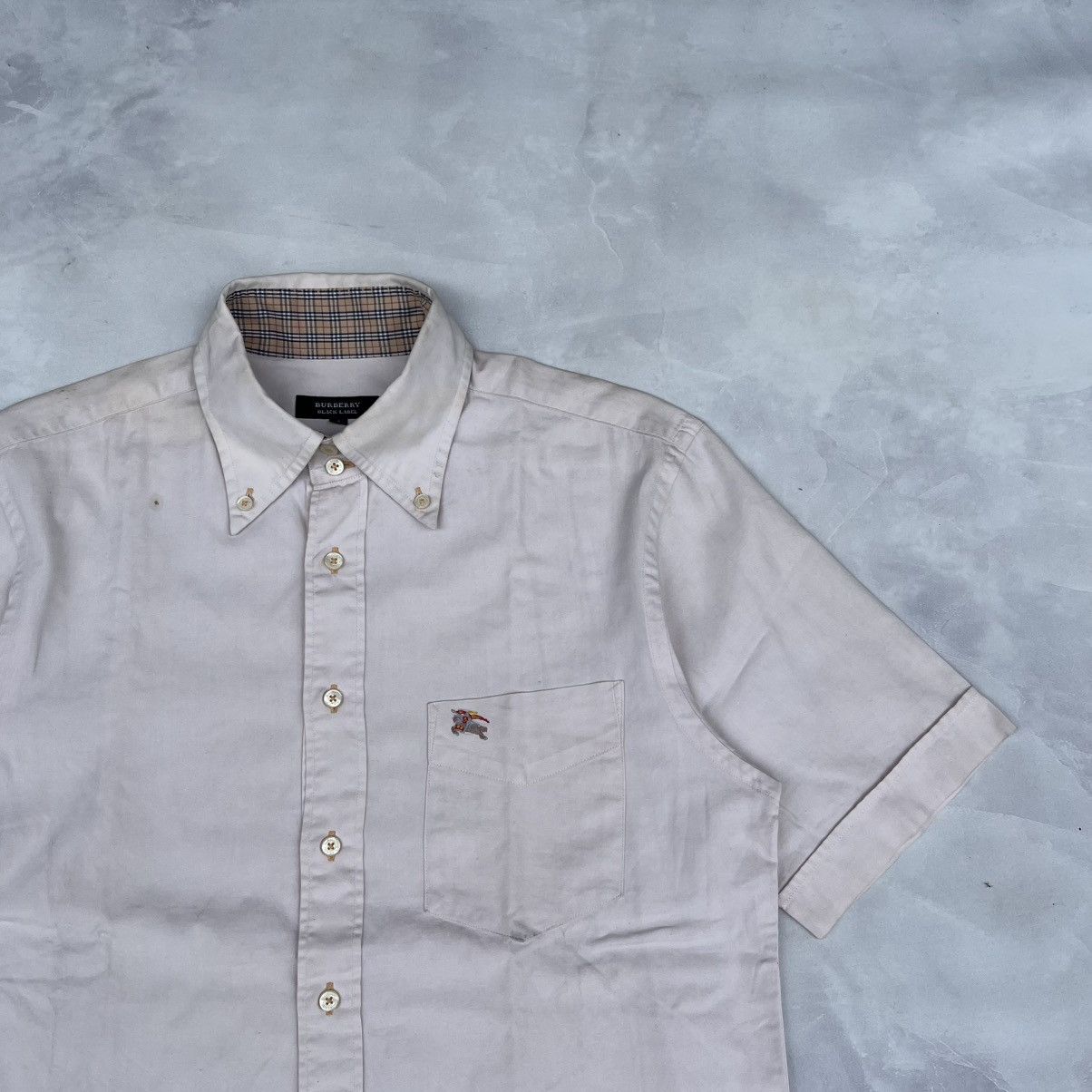 Burberry Burberry Black Label Pocket Logo Shirt Size US M / EU 48-50 / 2 - 3 Thumbnail
