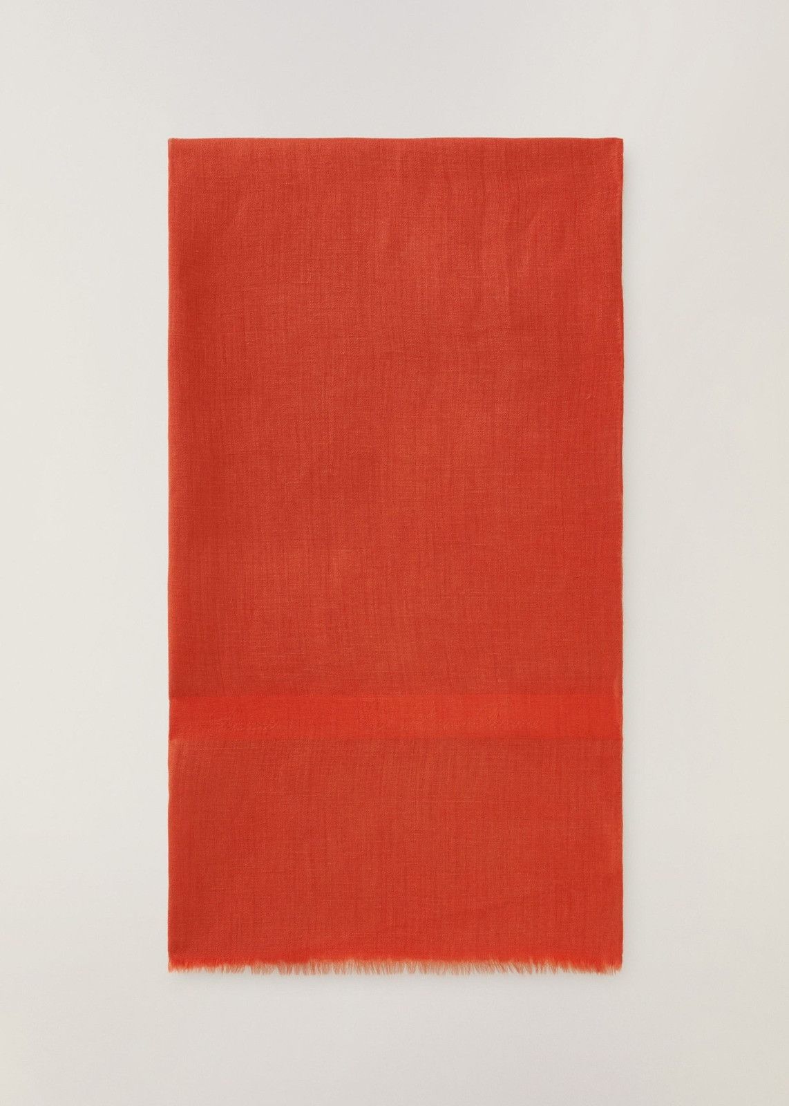 Loro Piana o1srvl11e0824 Size: OS / Jumeirah Cashmere Stole in Orange Size ONE SIZE - 1 Thumbnail